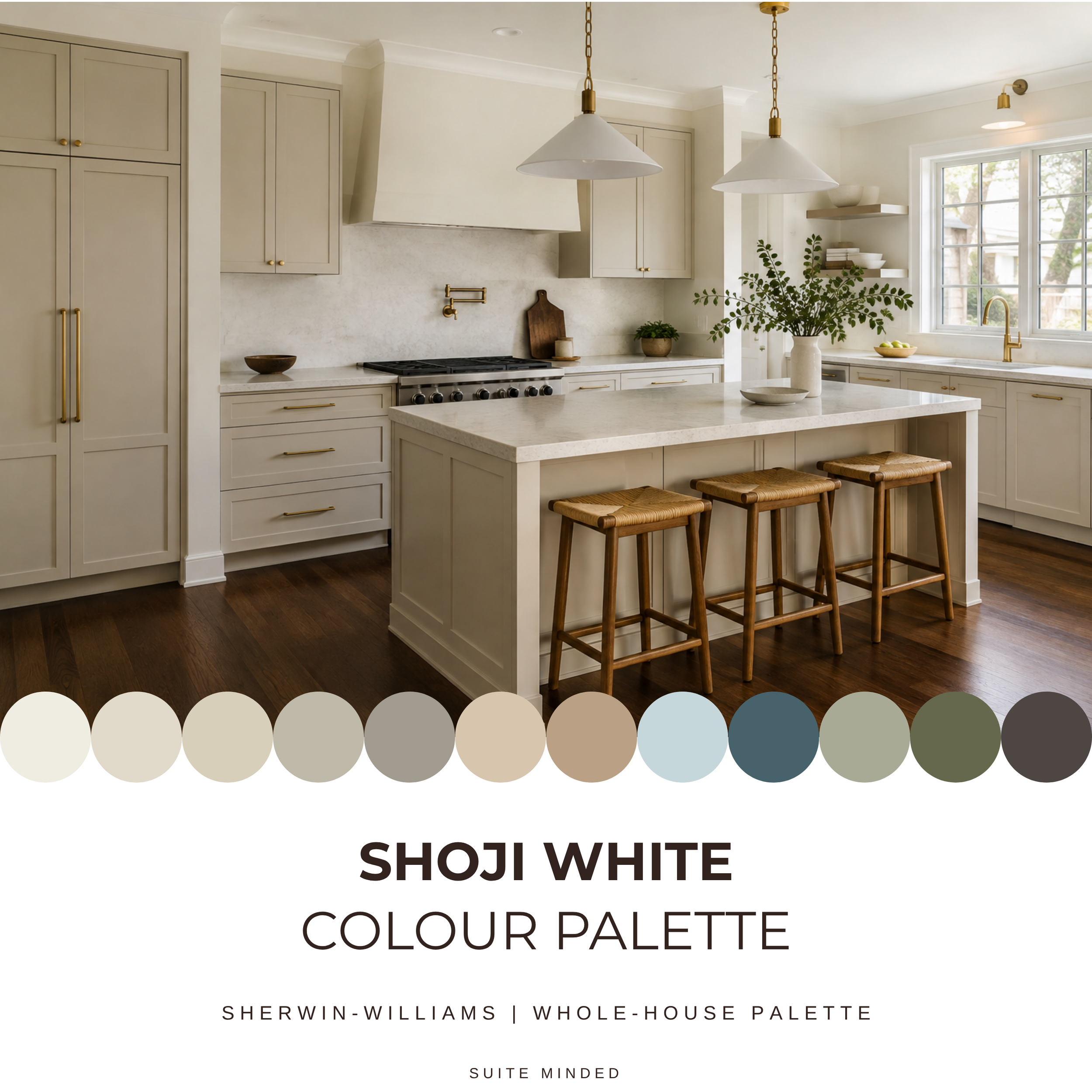 Shoji White Colour Palette