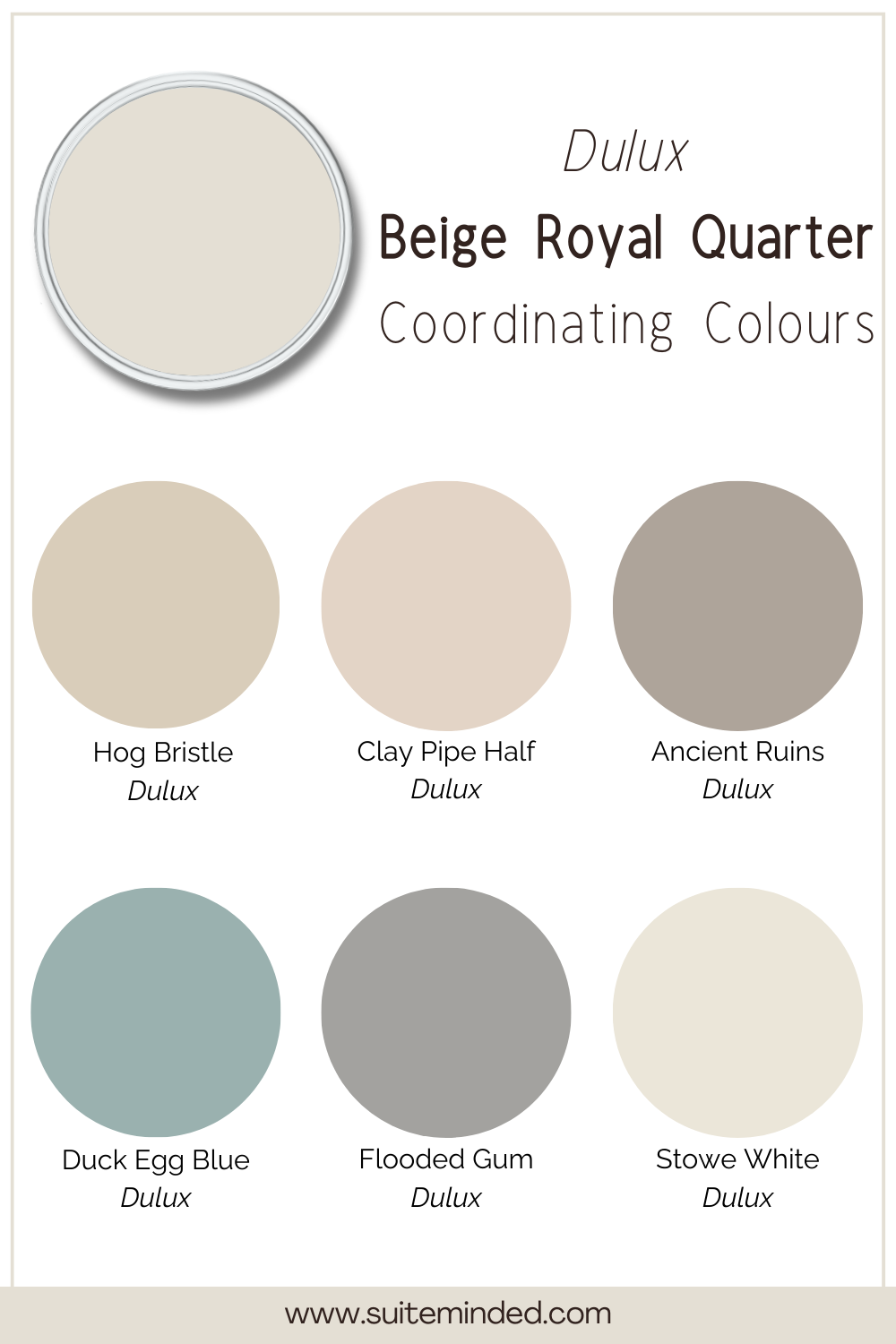 Paint Colour Review: Beige Royal Quarter By Dulux — Suite Minded