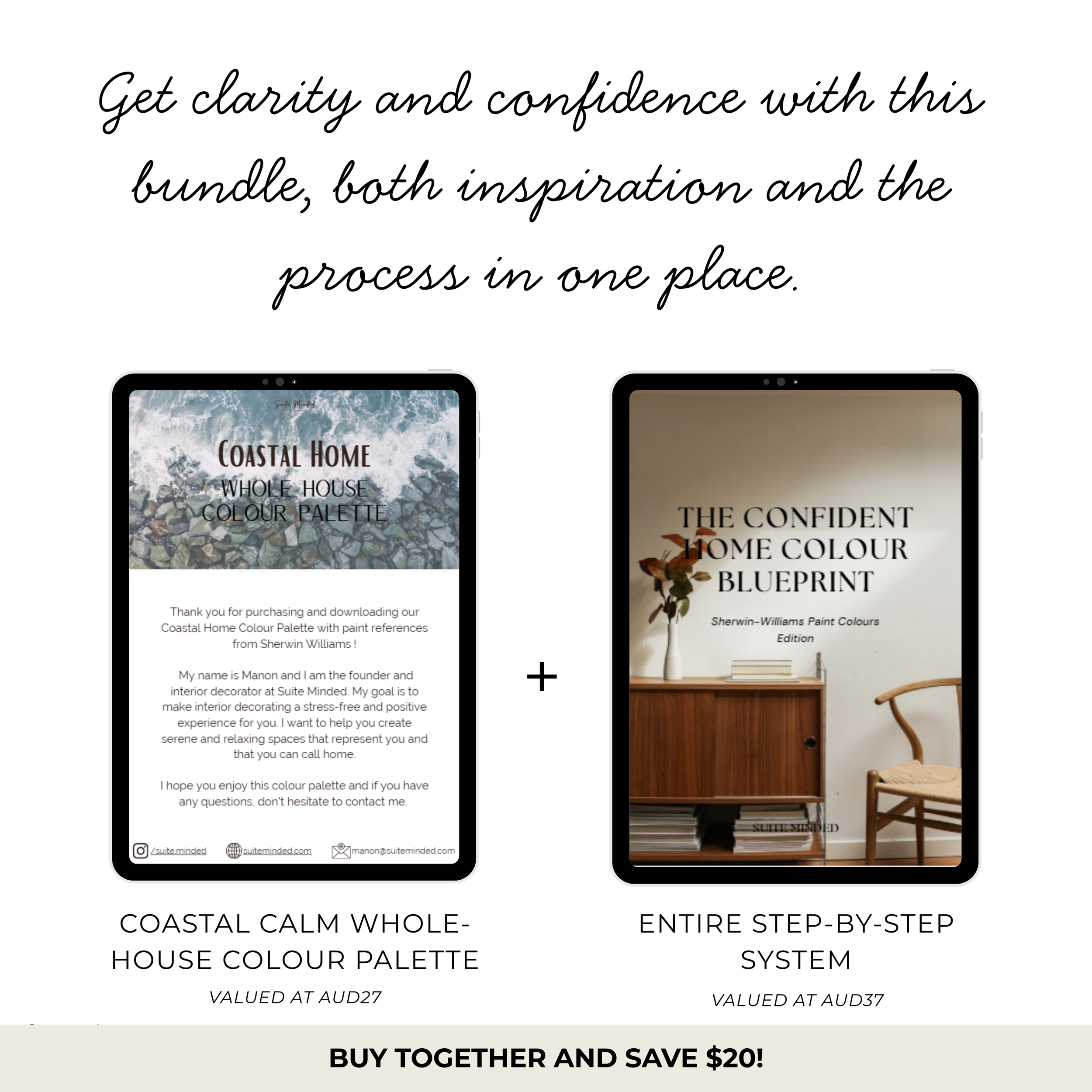 Sherwin-Williams Coastal Home Palette + Blueprint Bundle