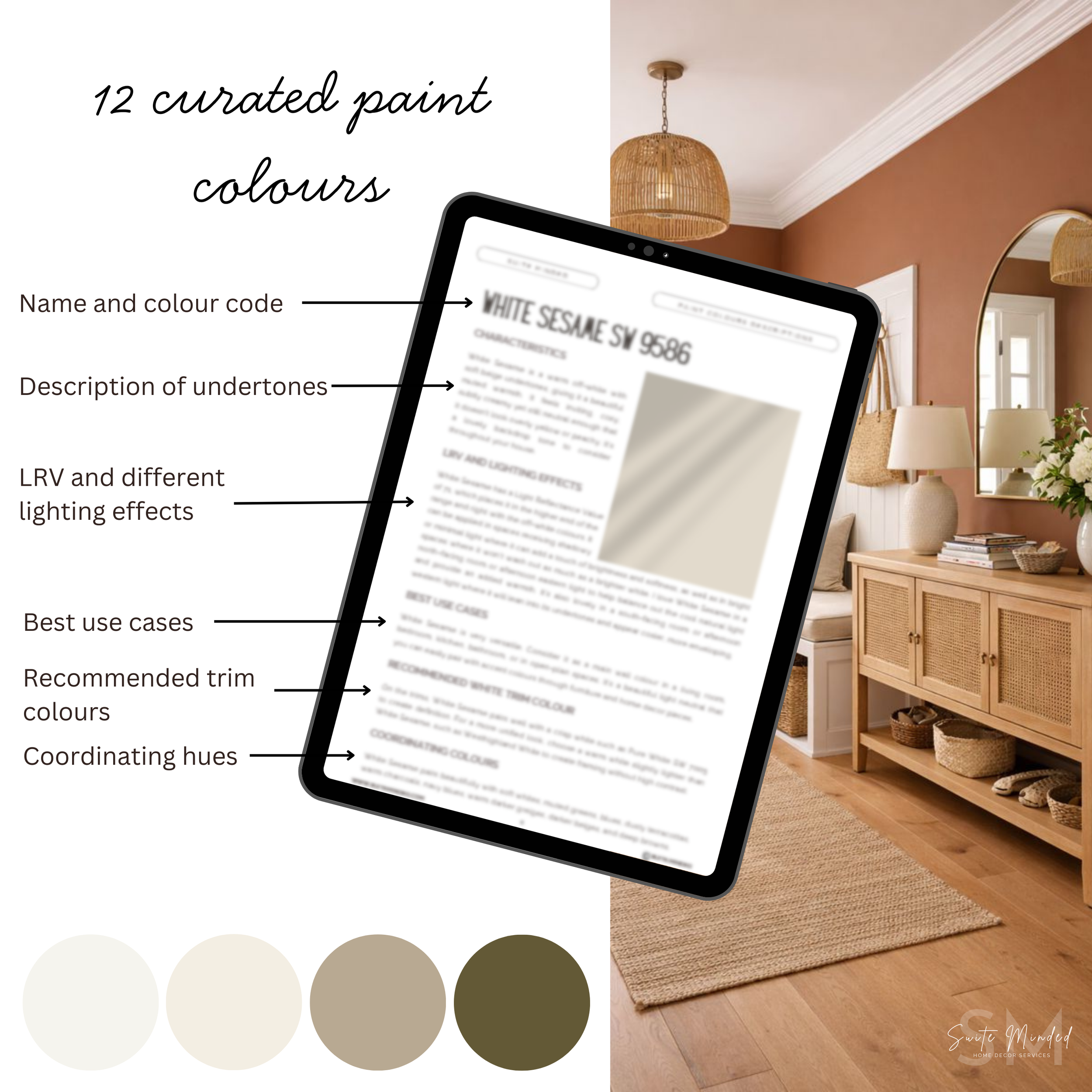 Westhighland White Whole-House Colour Palette SW 7566