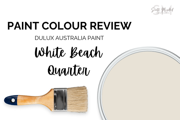 White Beach Quarter by Dulux Australia - Paint Colour Review