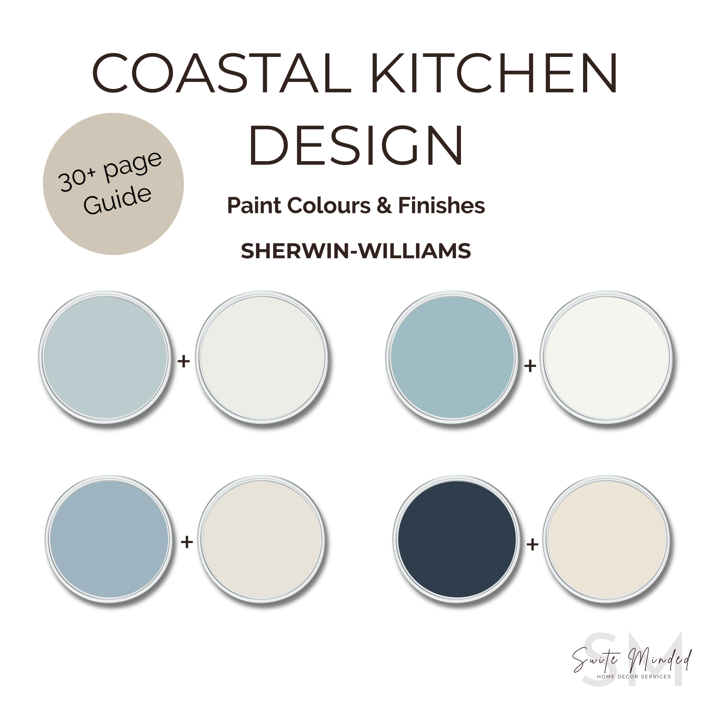 Coastal Kitchen Design - Sherwin-Williams