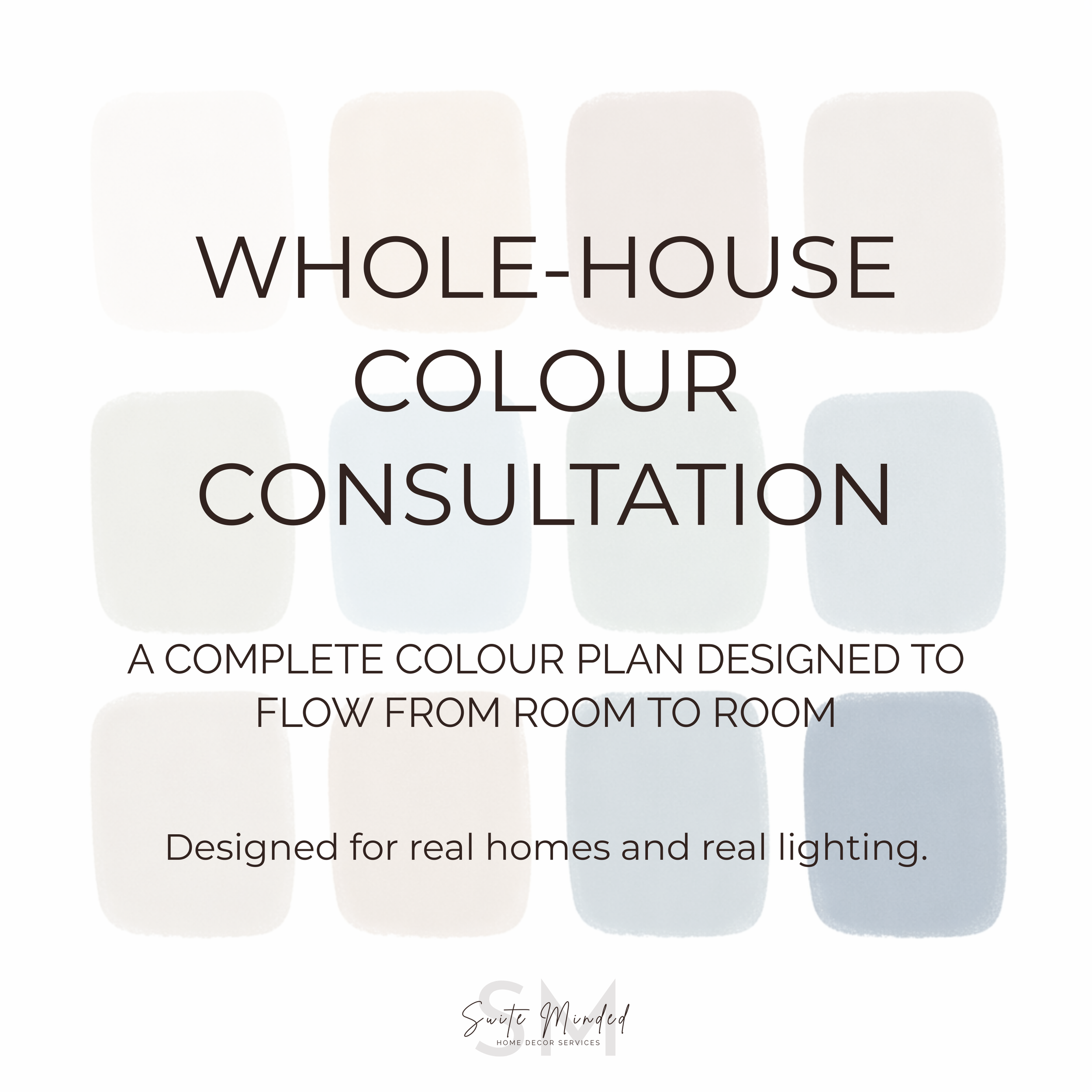 Custom Colour Consult - Multiple Rooms or Whole House