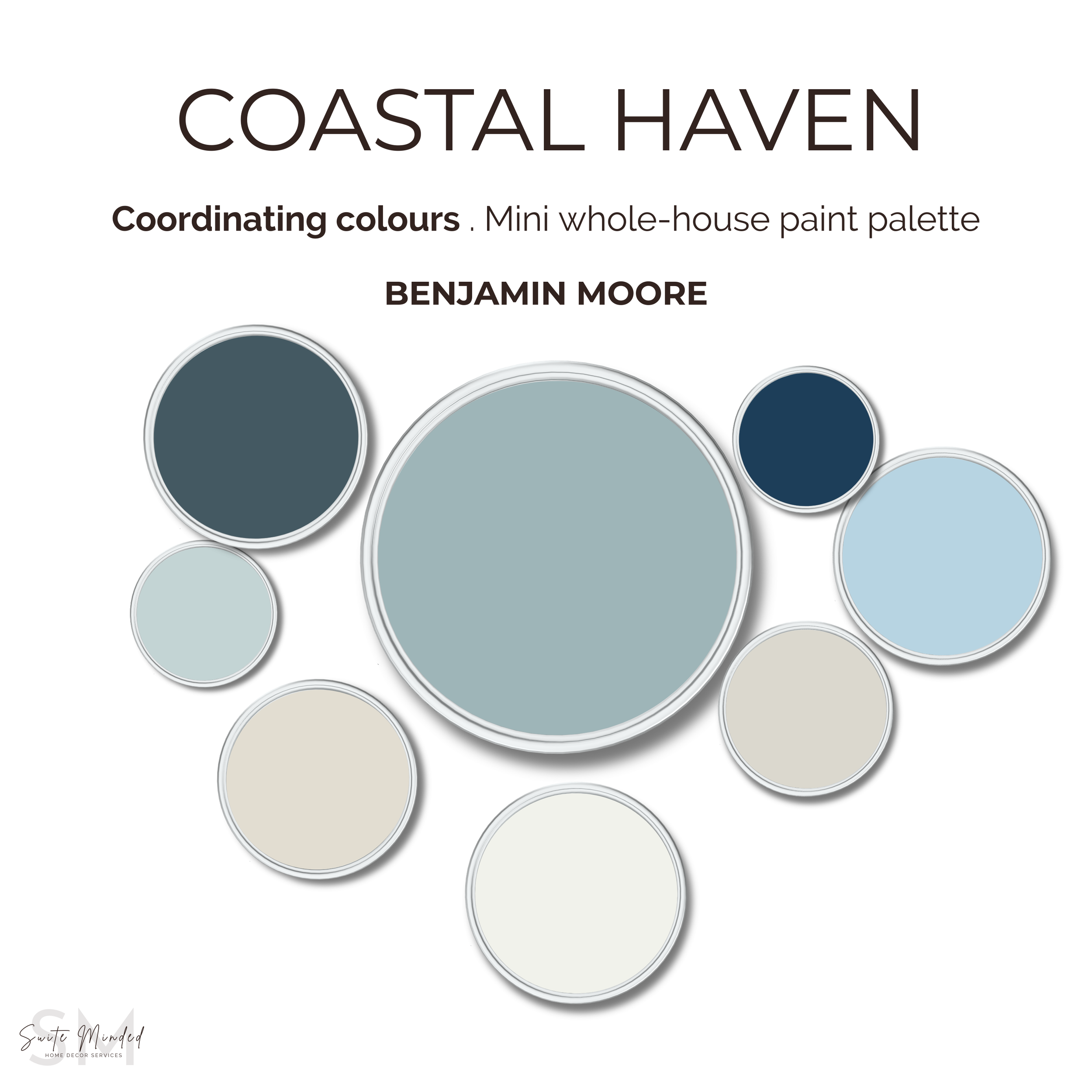Coastal Haven Mini Whole House Palette