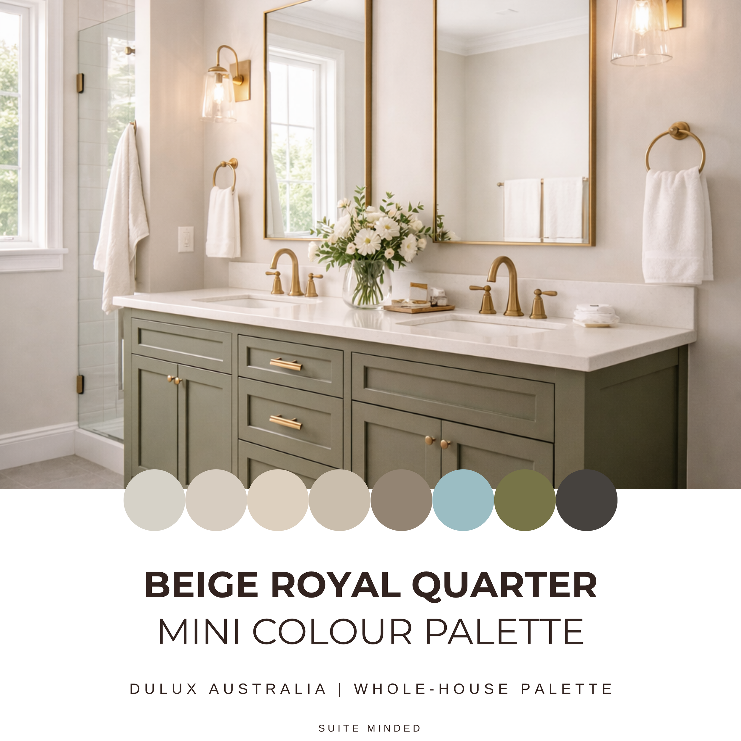 Beige Royal Quarter Colour Palette