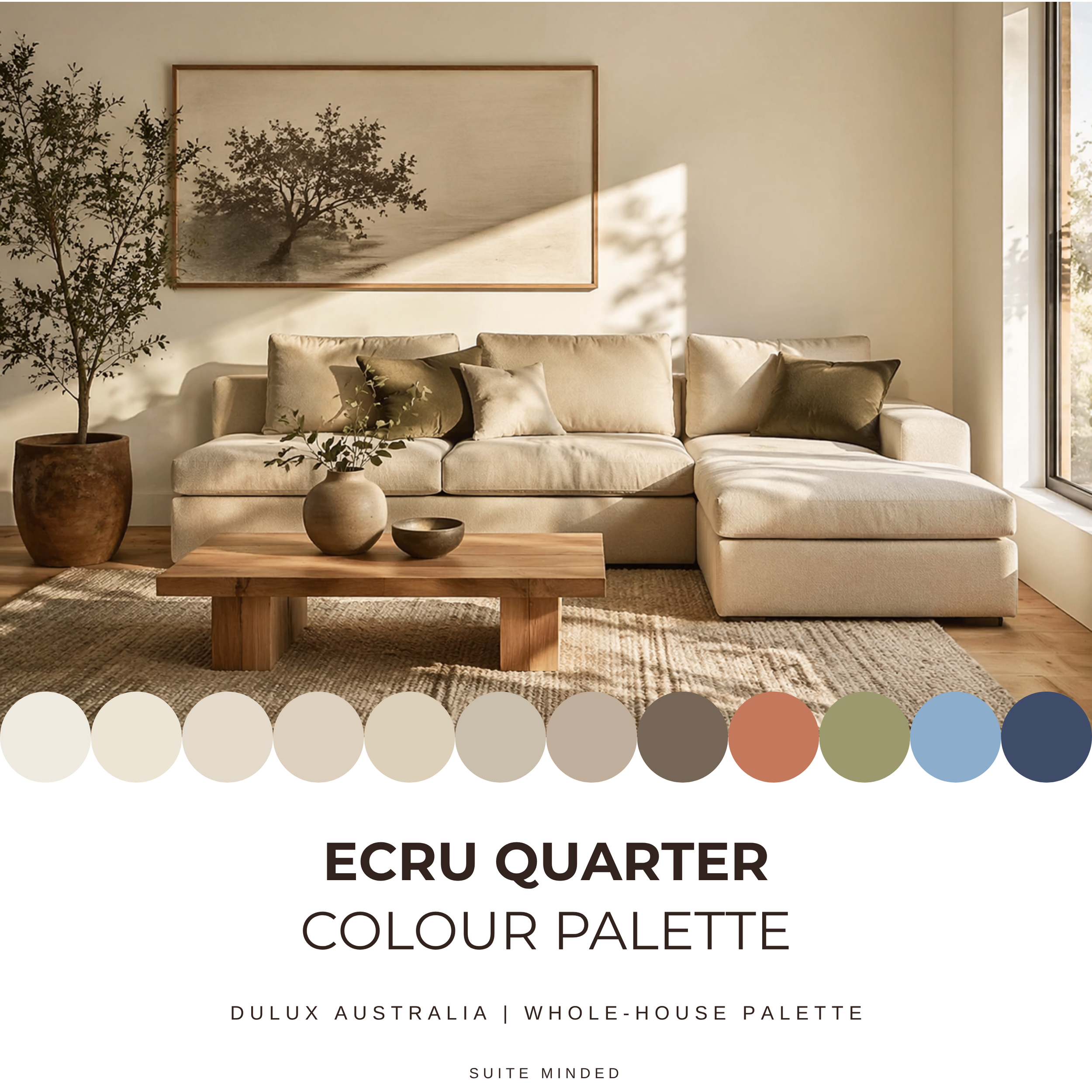 Ecru Quarter Colour Palette