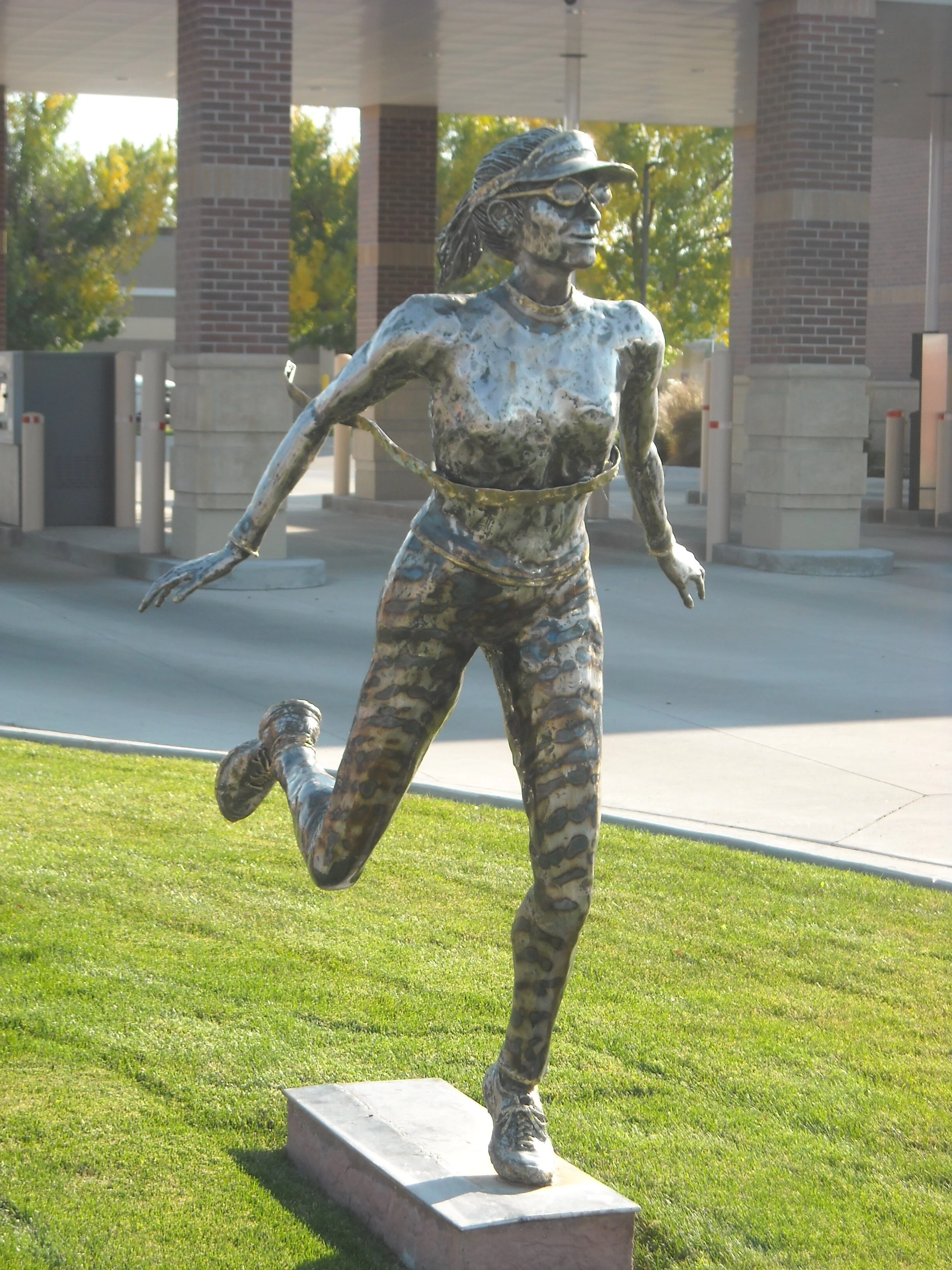 
Running Gal - Life Size Welded Steel