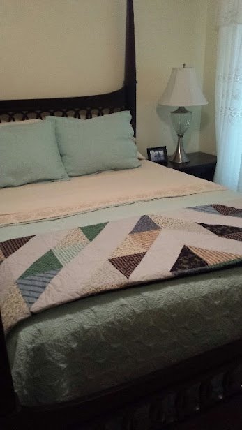 Nick Natala Wedding QUilt Grey Blue Half Square Triangle2.JPG
