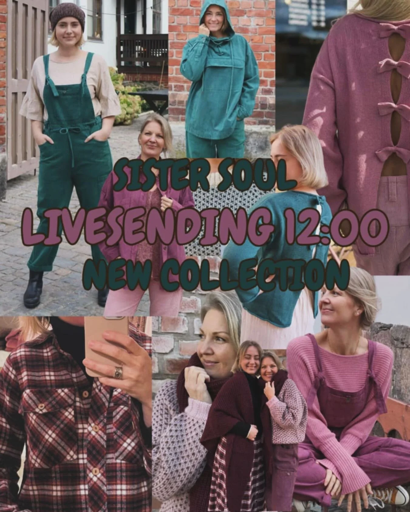 Bli med oss en tur opp til de fine jentene hos @motherboah og bli med p&aring; live sending i dag kl 12:00 🎥💗 Vi viser nyheter, det blir noen gode tilbud og Give away 🛍️