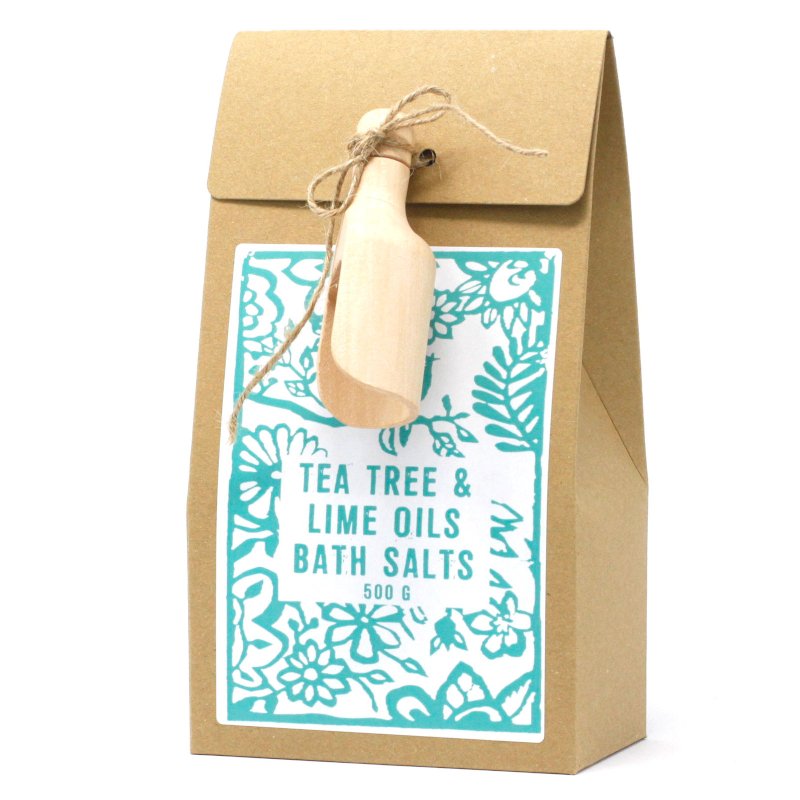 Badesalt med Tea Tree og Lime