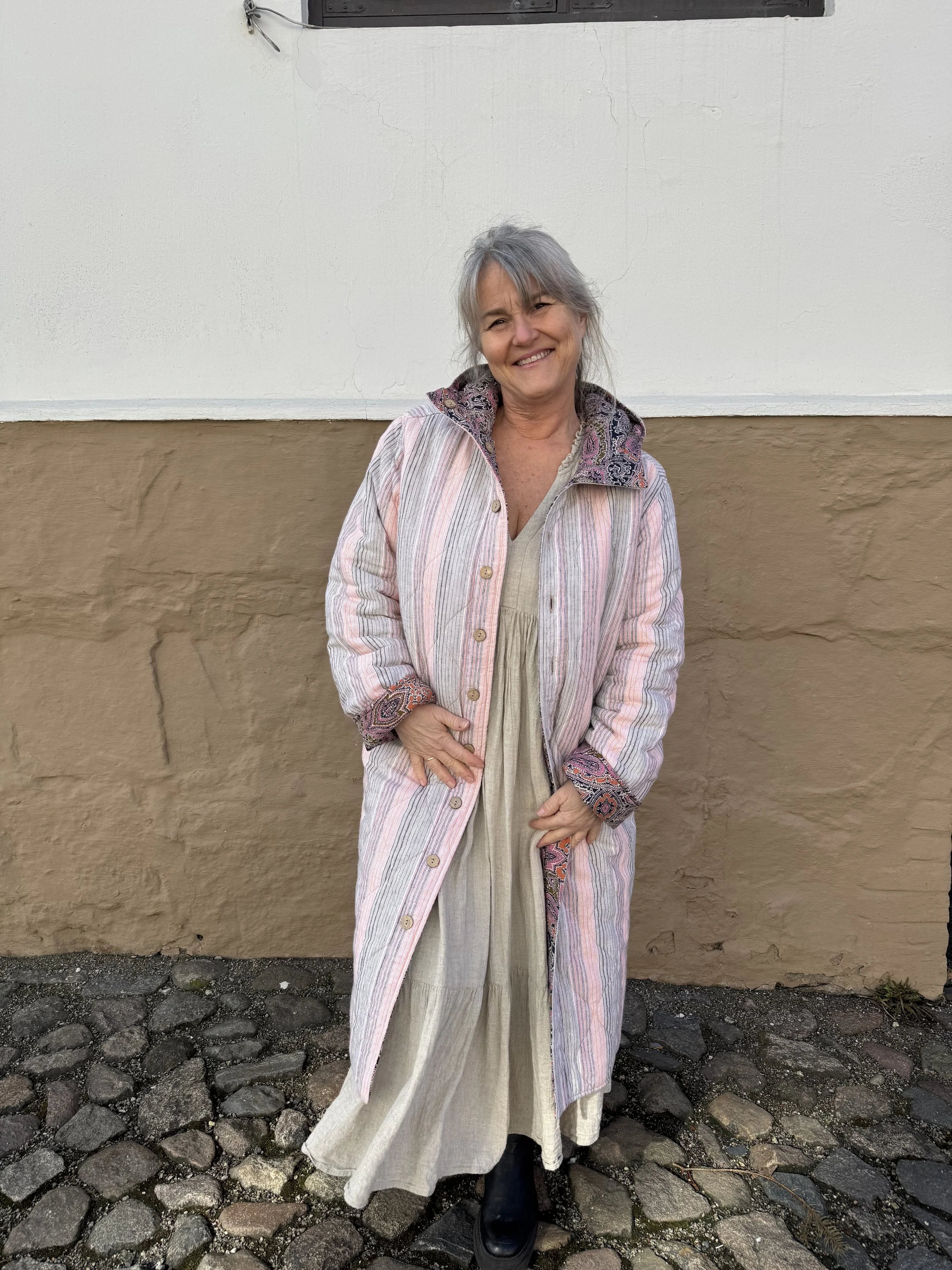 Quilted kåpe striper Anette.jpeg