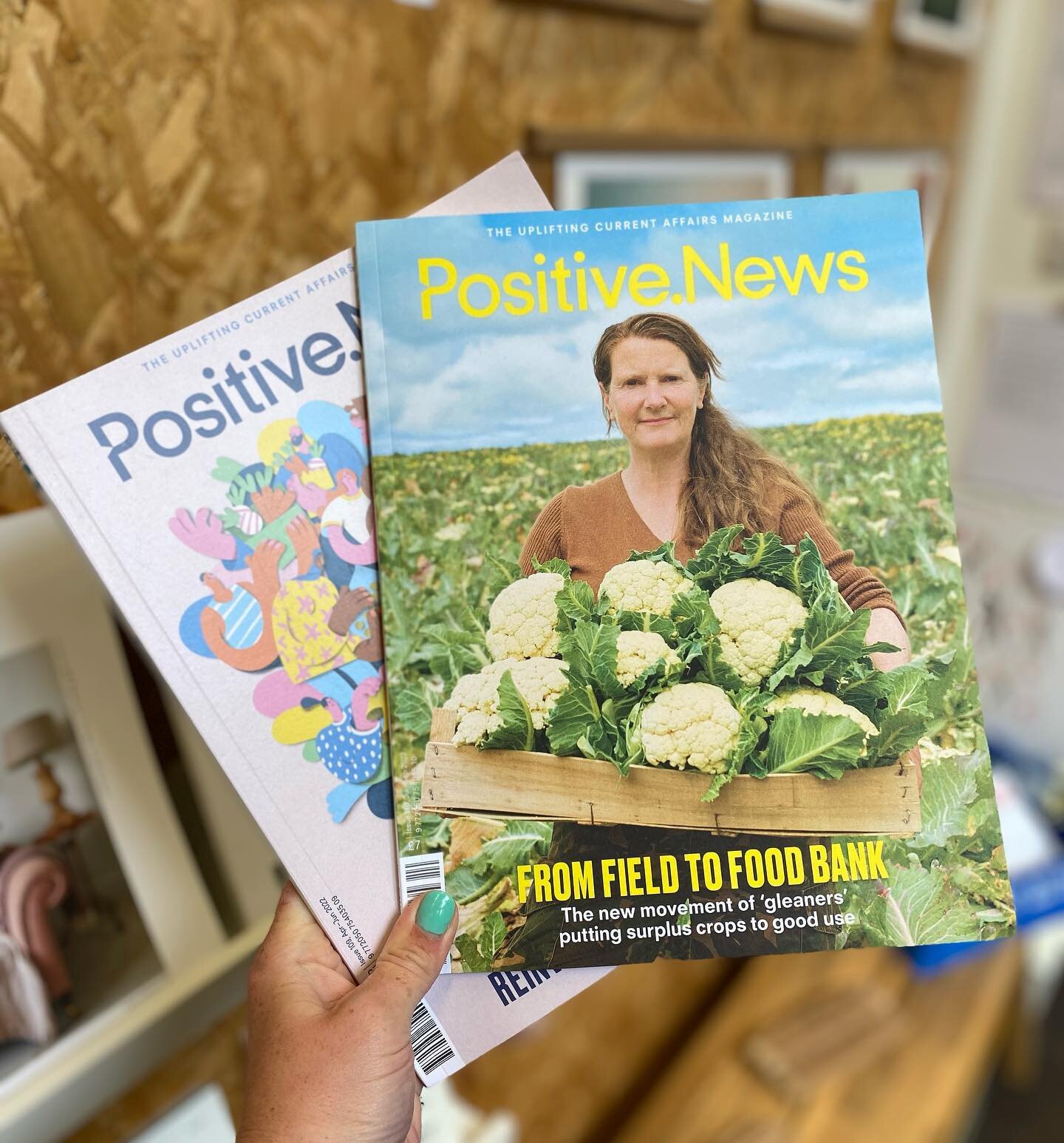 This feels like a good juncture to remind everyone we stock this wonderful magazine @positivenewsuk 

Open today 9:30am - 4:30pm