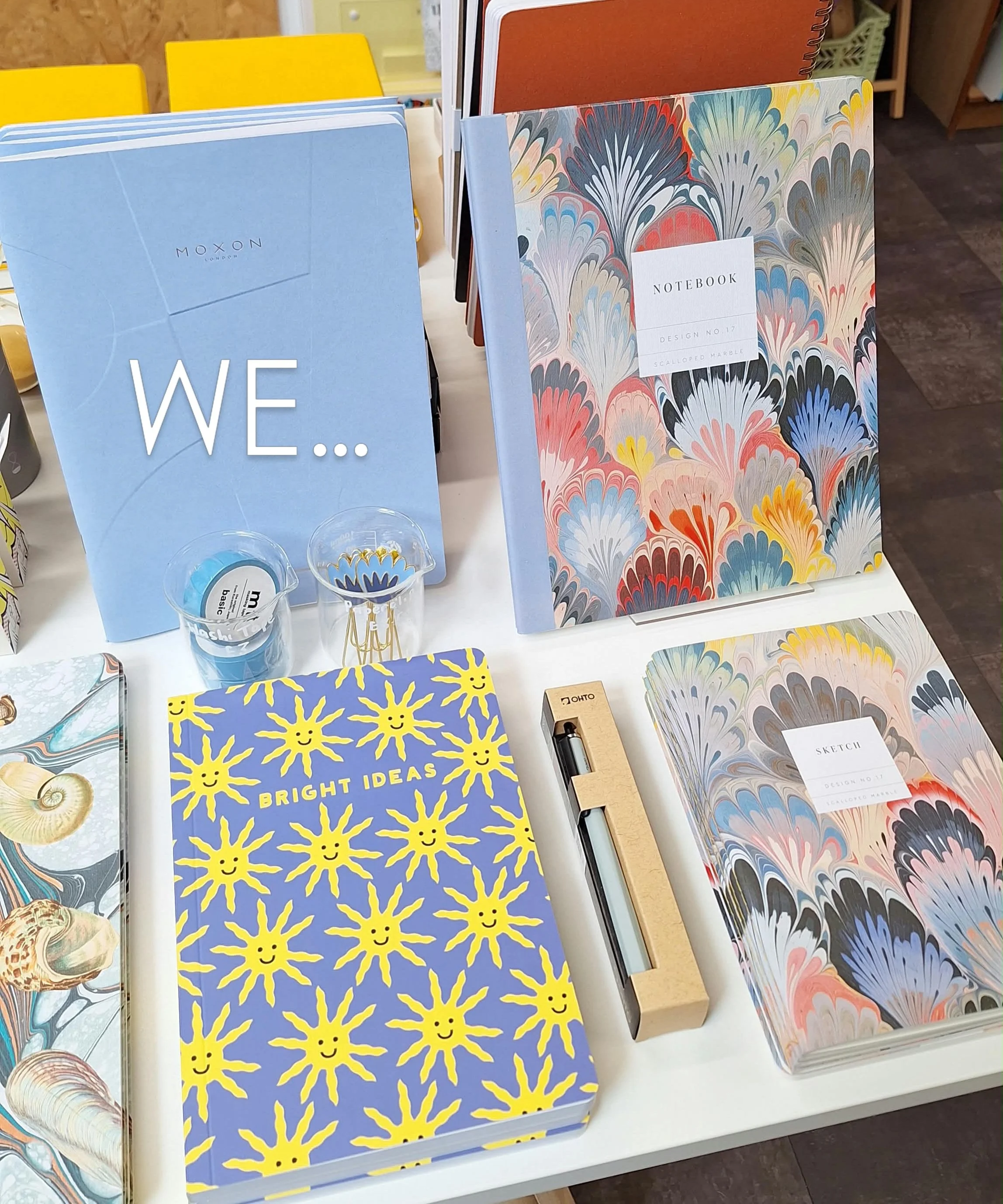 We have lots of lovely new notebooks 📓 and we all need one cause we&rsquo;re going back to school right?