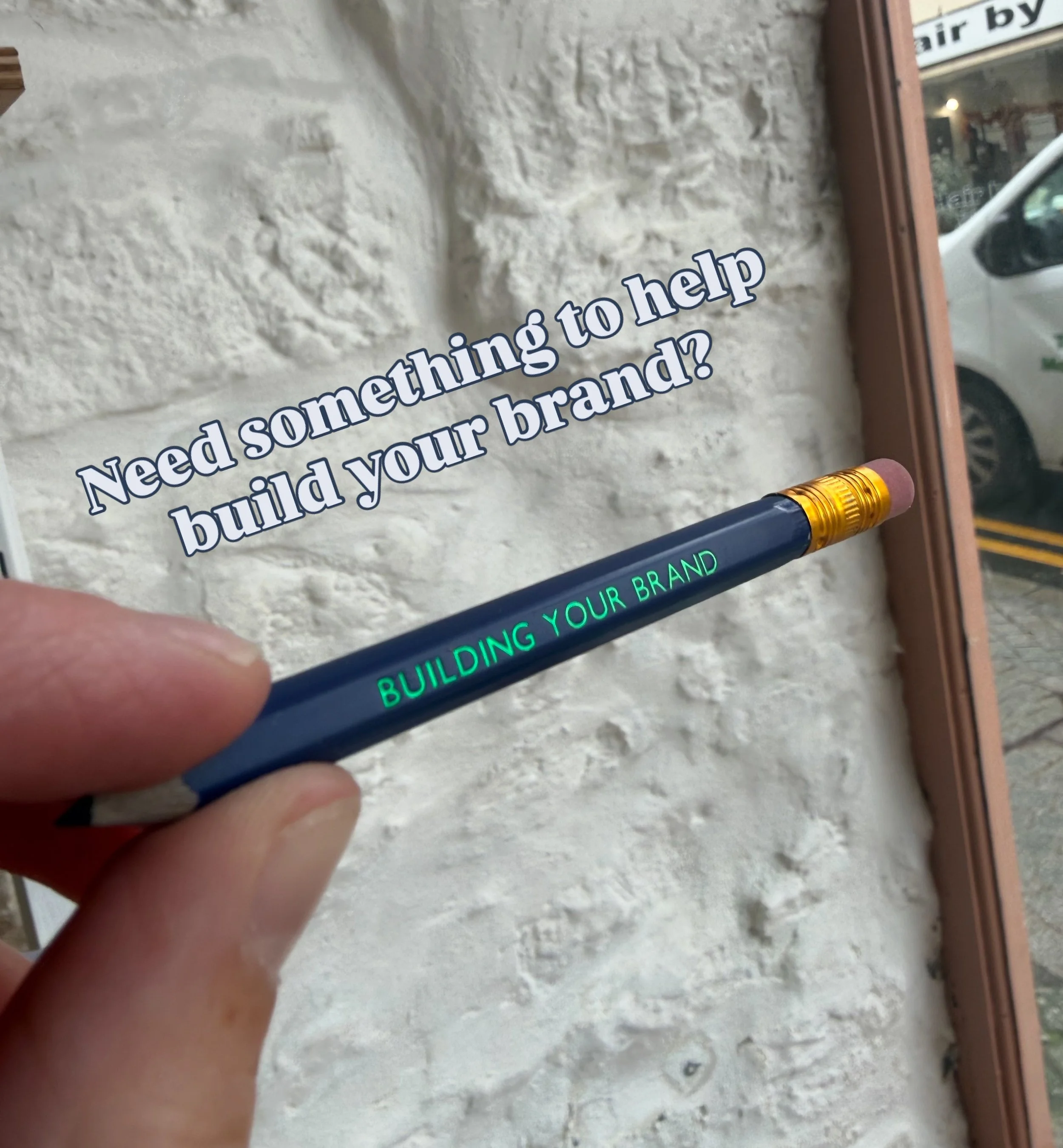 Need help to building your brand? >>>

Or maybe promote your band? >>>

Show off your glorious shop? >>>

Surprise someone special with something unique to them? >>>

Printed pencils is the best idea. Order 1 or 10