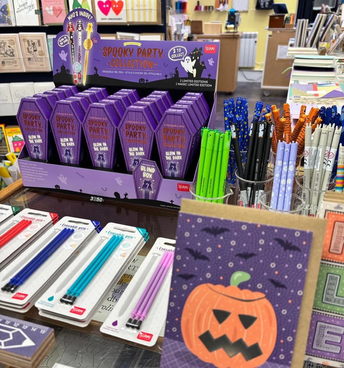 The Limited edition glow in the dark Erasable pens have arrived! (Finally!) what&rsquo;s in the box is a surprise - there are 3 limited edition pens it could be!