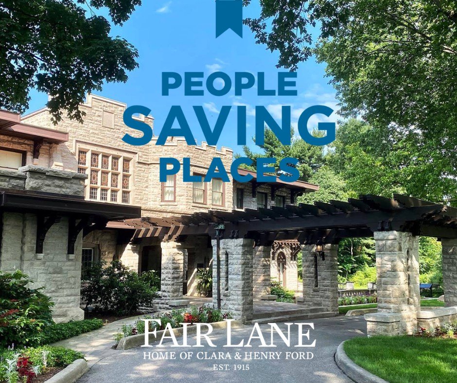 #DYK May is National Preservation Month? This year's theme is &quot;People Saving Places.&quot;

Throughout this month, we'll share special #FairLane projects and the faces behind them. 

Why is historic preservation so important? Our nation's histor