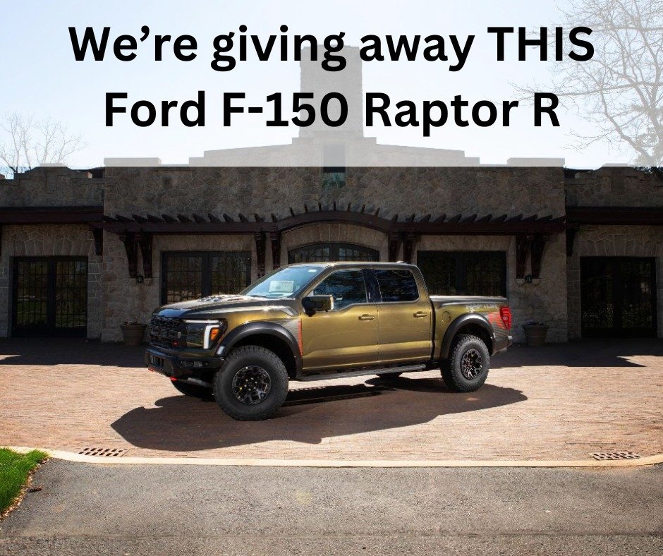 MINI SWEEPSTAKES ALERT: We're giving away a Ford F-150 Raptor R, the ultimate off-road beast, and TWO sets of memberships to four legendary Ford heritage sites: 
 - Individual Membership to Ford Piquette Avenue Plant: Explore the birthplace of the Mo