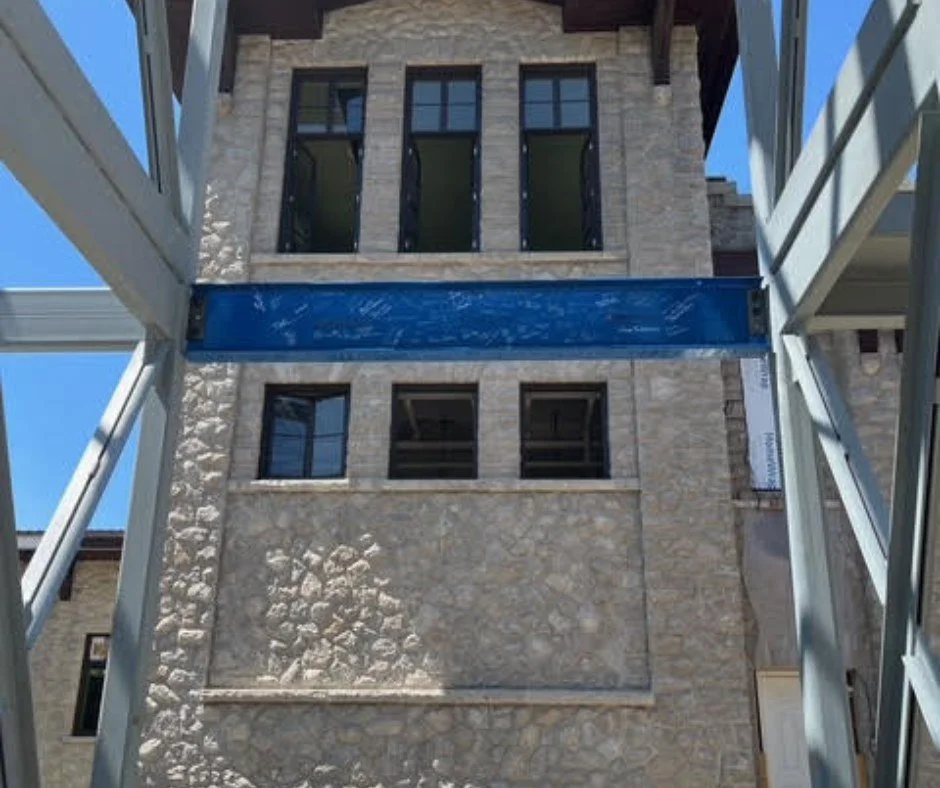 Restoration on the Powerhouse &amp; Garage is moving full steam ahead!

The window restoration is officially complete. Thank you to Blackberry for your partnership and work! Additionally, all steel beams have been successfully erected. One notable fe