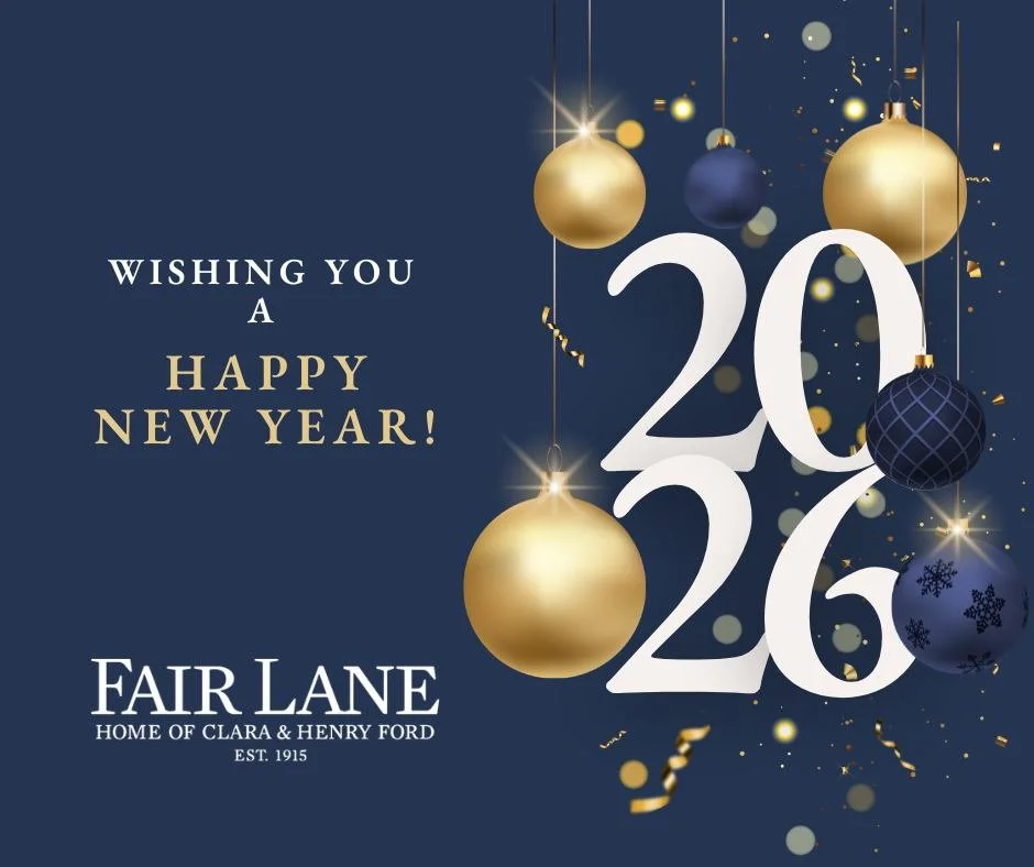 The Team at Fair Lane wishes you a Happy New Year!
ㅤ
#FairLane #HistoricHome #NewYear