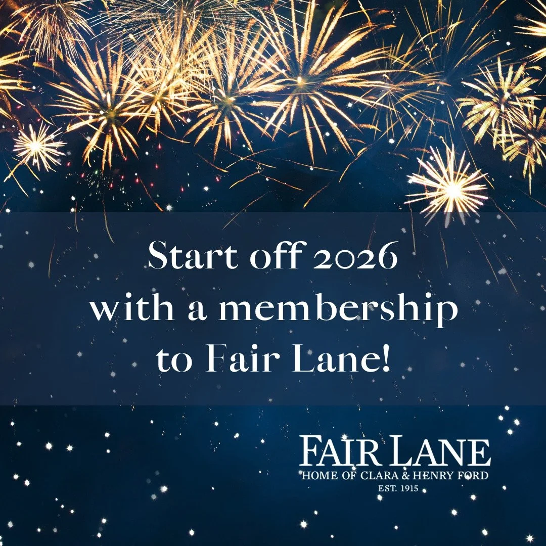 Start off 2026 with a membership to #FairLane.
ㅤ
We have a variety of membership options that include:
- Free tours of this iconic estate
- Exclusive access to special events
- Members-Only e-newsletter
ㅤ
Learn more: https://vist.ly/4ndf6
ㅤ
#Membersh