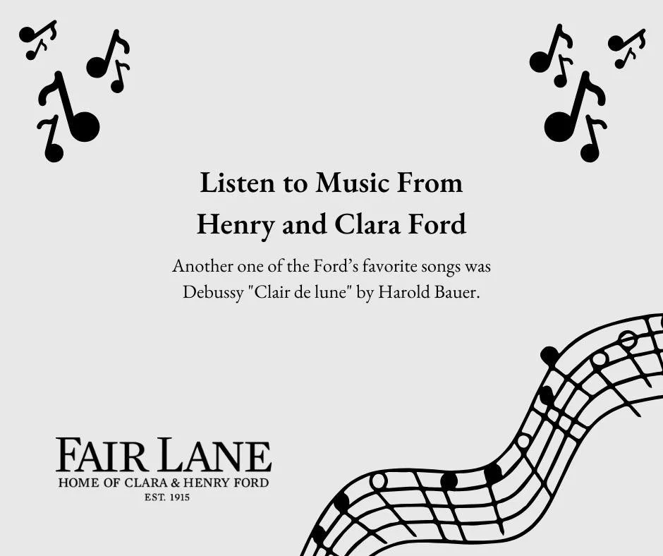 Take a listen to another one of Henry and Clara's favorite songs: Debussy "Clair de lune" by Harold Bauer.
ㅤ
https://vist.ly/4psai
ㅤ
#HenryFord #ClaraFord #FairLane #Music