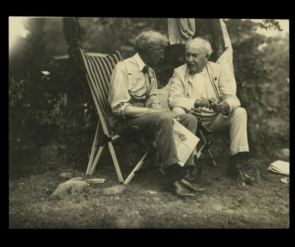 Happy Birthday, Thomas Edison!
ㅤ
Today we celebrate the birthday of one of America&rsquo;s greatest innovators&mdash;and a dear friend of Henry Ford.
ㅤ
Thomas Edison and Henry Ford shared a lifelong friendship rooted in curiosity, creativity, and a b