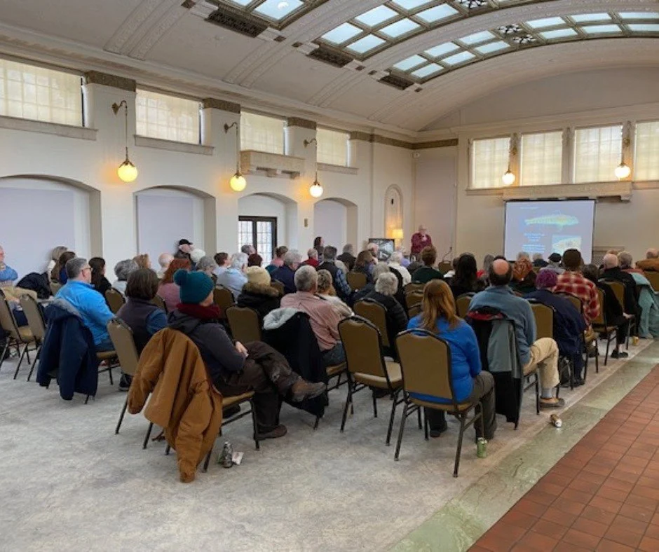 Thank you to @rougefriends, @fordsgarageusa (presenting sponsor), @carmeuseeurope (sponsor), staff, volunteers, and attendees for joining us for the first event in the A River of Knowledge 2026 Speaker Series.
ㅤ
We loved learning from renowned fish e