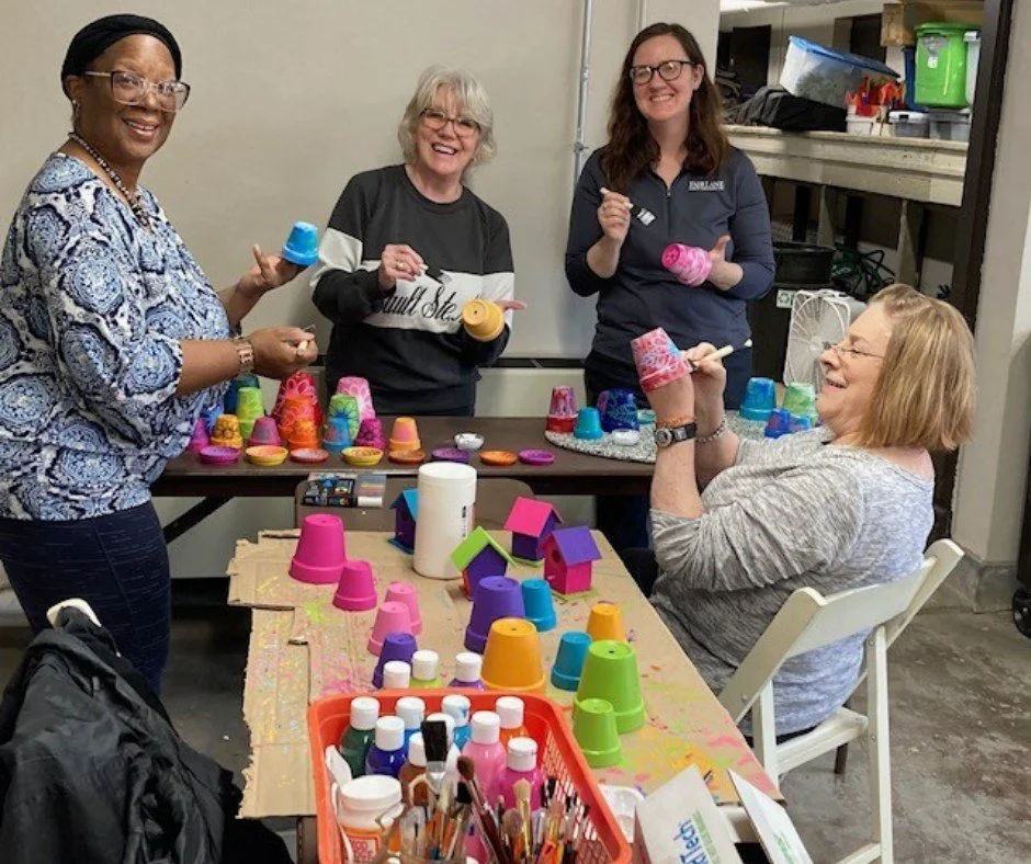 Our garden volunteers (and staff) are hard at work! We are loving the way these crafts are turning out 😍
ㅤ
You can buy these beauties on Friday, May 15, and Saturday, May 16, from 9 AM - 3 PM during Fair Lane's Plant Sale: https://vist.ly/4xvms.
ㅤ
#
