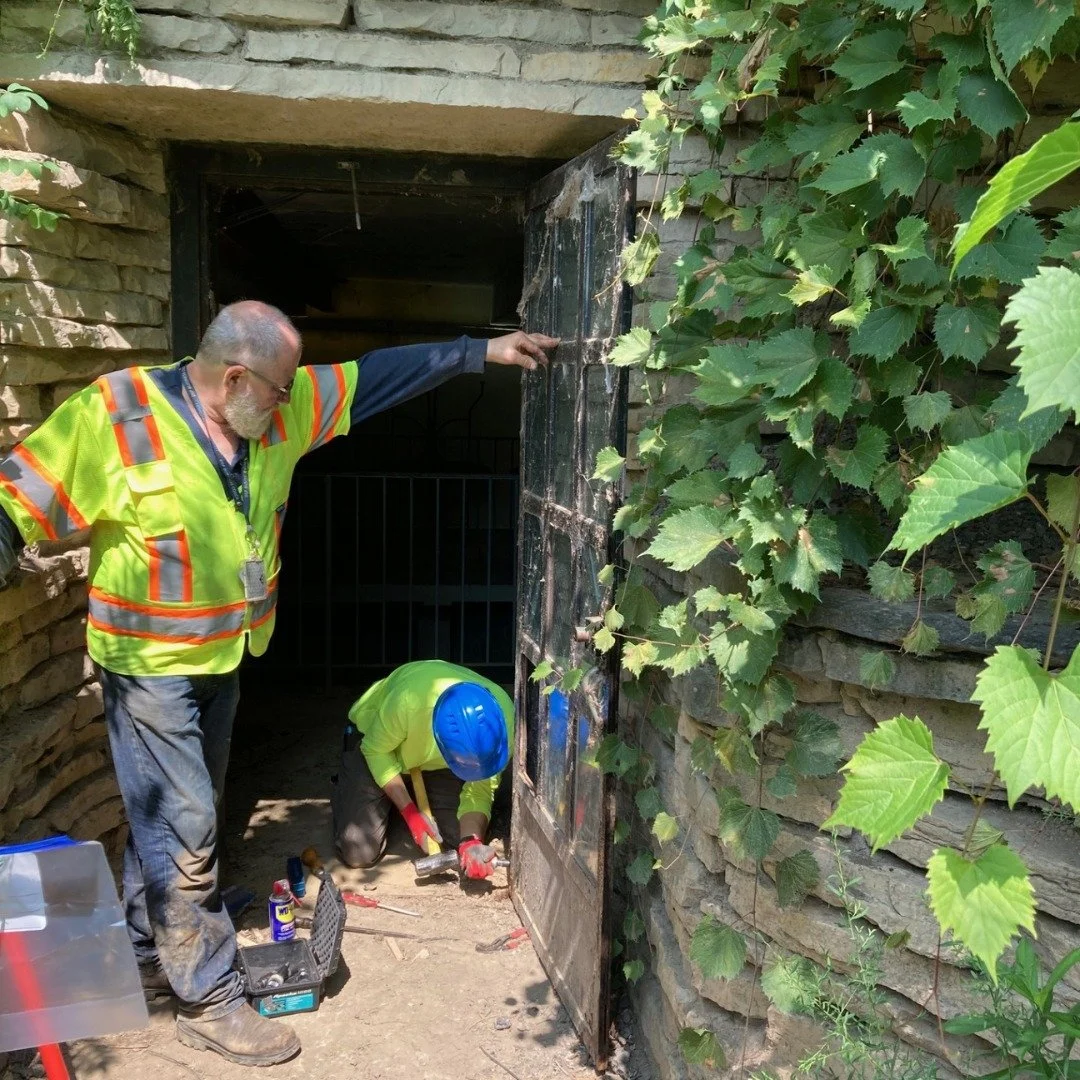Partner Highlight: Ron Koenig
ㅤ
Ron Koenig is a local architectural conservator who does amazing work (check out some ""action"" shots below)!
ㅤ
Make sure to stop by and learn more about this work during our Restoration Showcase o