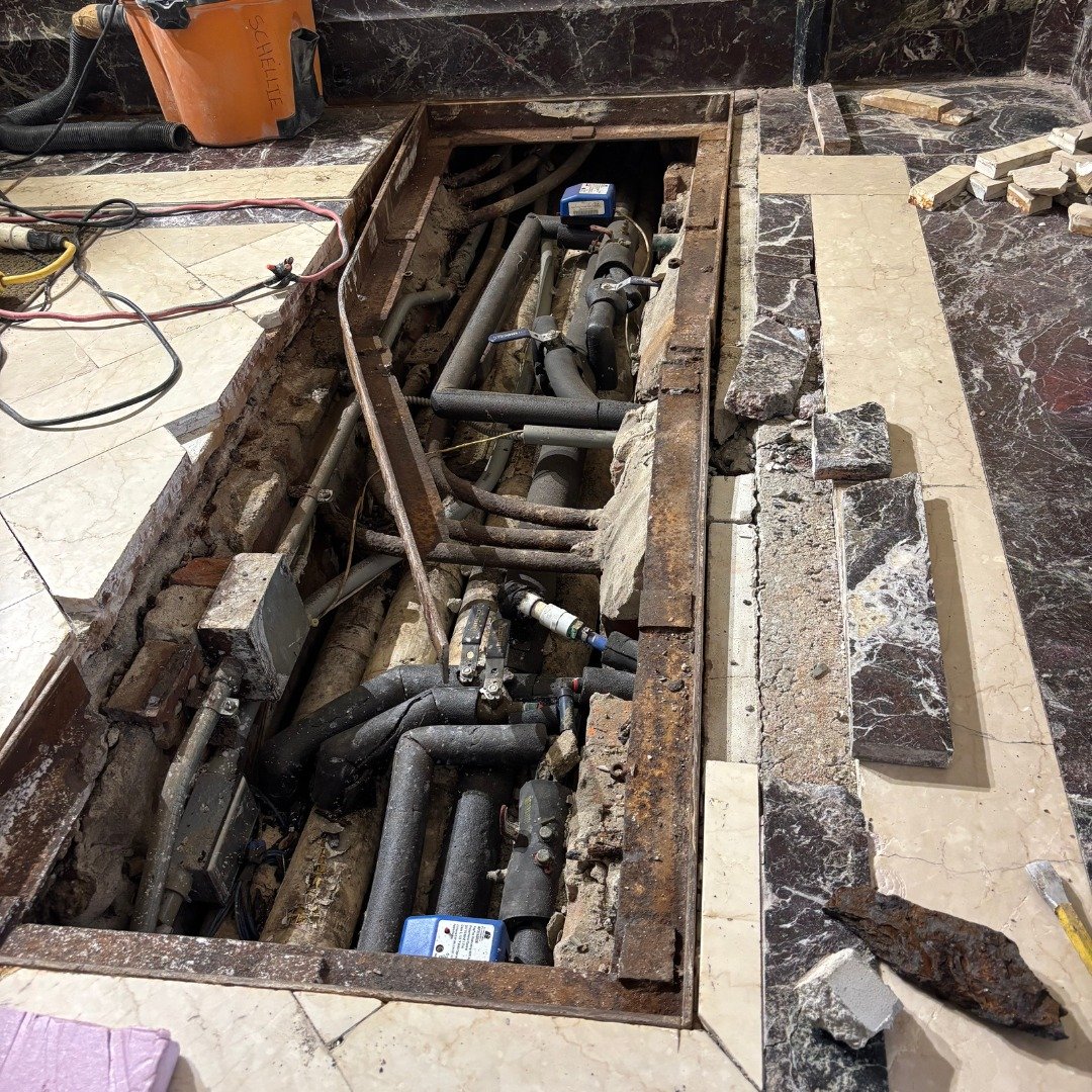Partner Highlight: Wolverine Marble &amp; Stone
ㅤ
The team at Wolverine Marble &amp; Stone has helped our team with various projects, including, but not limited to, the installation of Henry's bathroom marble and the reconstruction of basement hatche