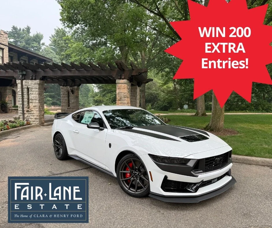 Now through August 25, 2026, if you enter our 2026 Annual Sweepstakes, you'll be entered to win 200 bonus entries! This means you could increase your chances of winning the ultimate prize: 2026 Ford Mustang Dark Horse + $10,000 Cash.
ㅤ
Enter Now: htt
