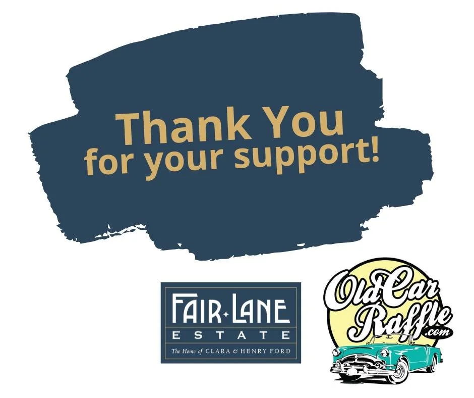 A huge THANK YOU to @oldcarraffle for being an incredible partner in our Annual Sweepstakes!
ㅤ
Your support helps restore Clara and Henry Ford&rsquo;s historic estate, safeguarding this national landmark for generations to come.
ㅤ
We&rsquo;re proud t
