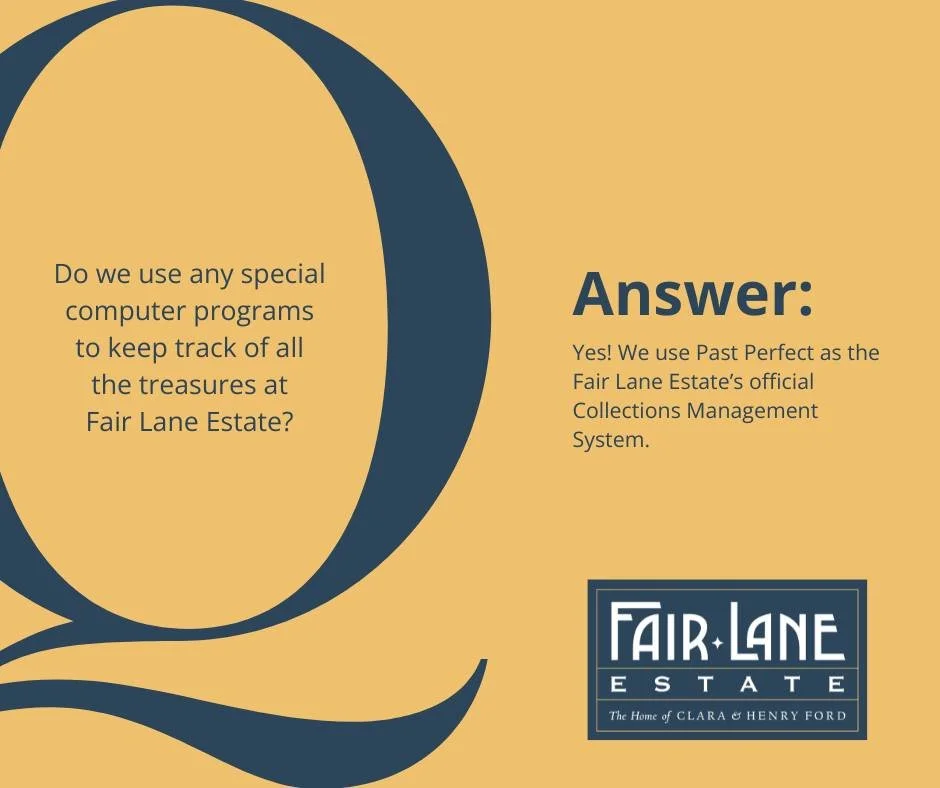 It&rsquo;s #AskAnArchivist Day!
ㅤ
Today, we celebrate the archivists who preserve, organize, and interpret the materials that keep history alive.
ㅤ
At Fair Lane Estate, Katey, our Collections Manager and Archivist, holds a treasure trove of documents