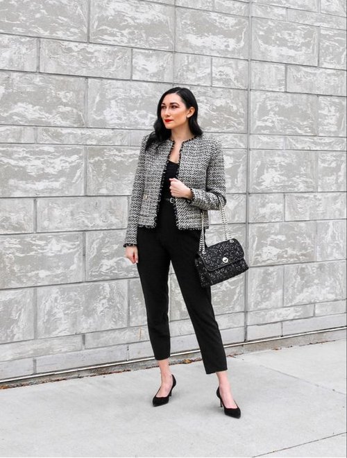 boucle and tweed jacket outfits — Personal Stylist London - Lisa Gillbe ...