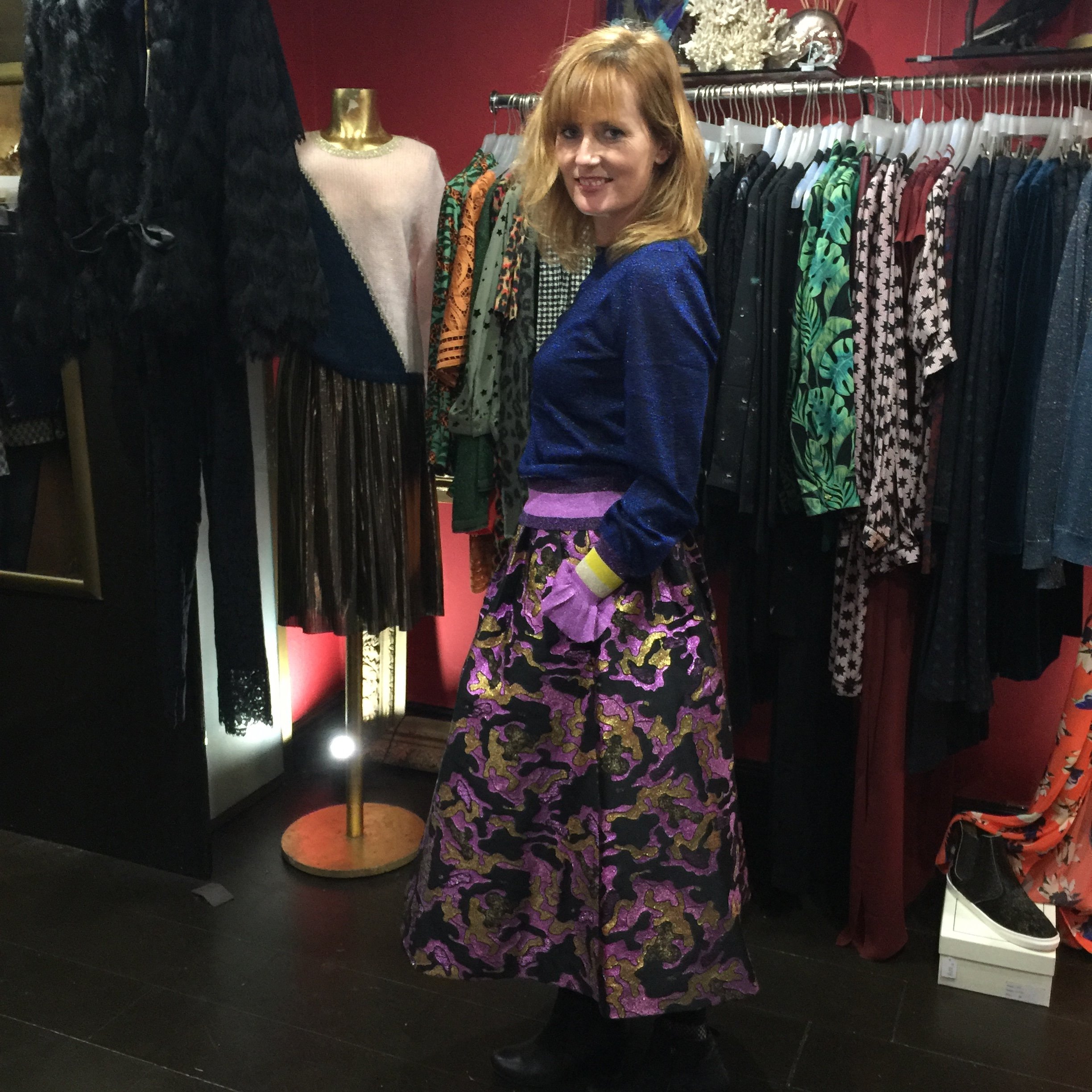 Jumpers and fancy skirts
