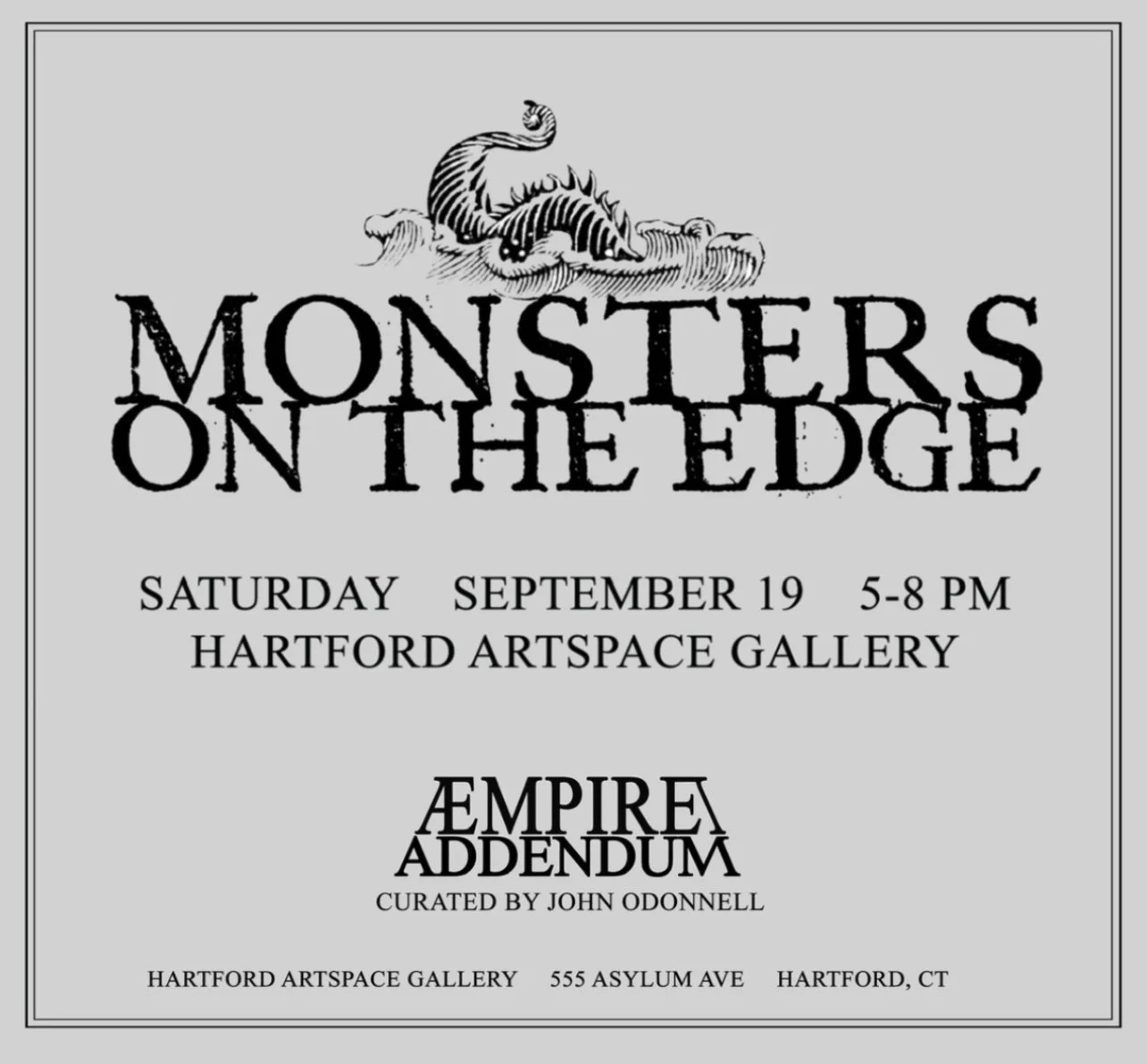 Monsters on the EDGE Exhibition