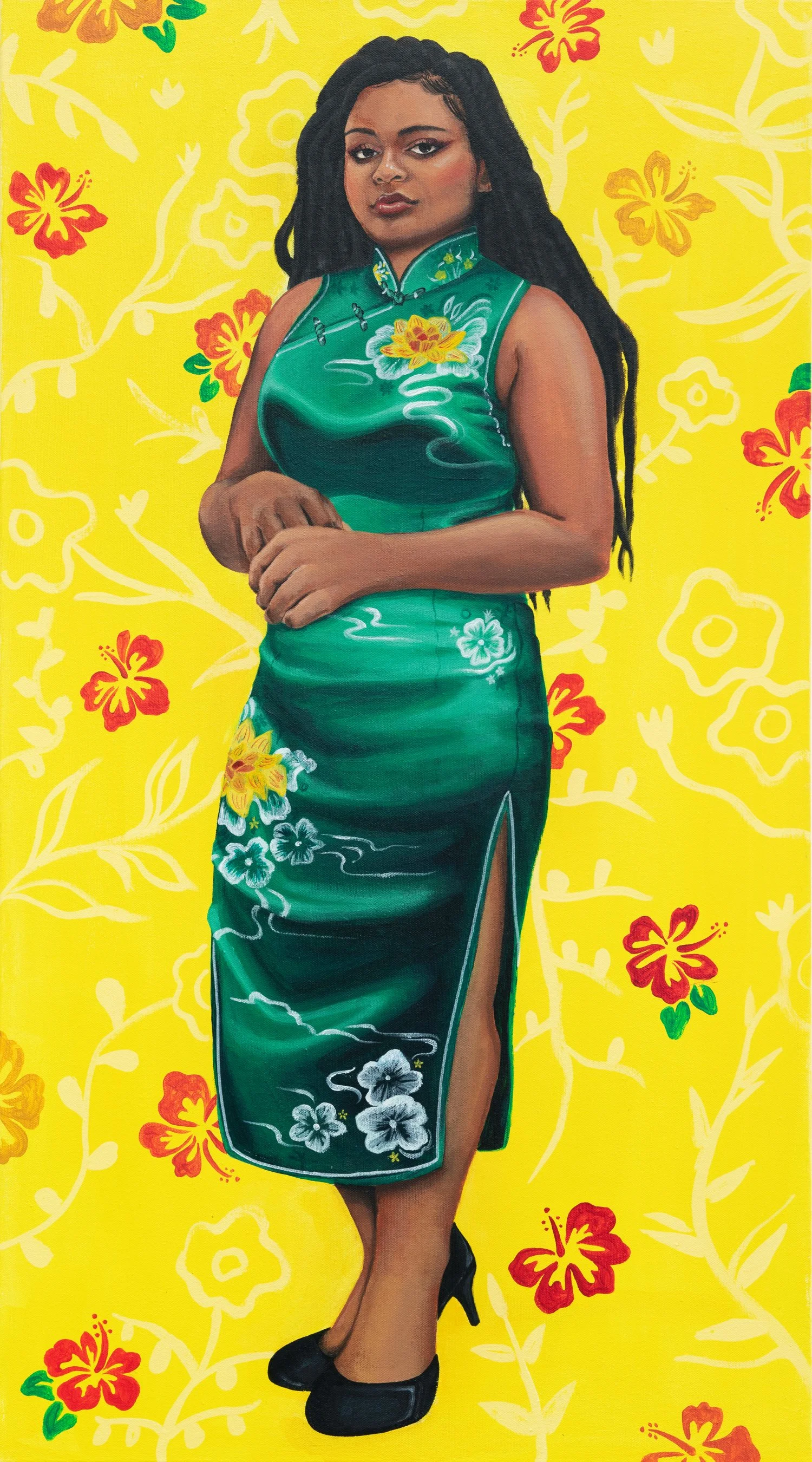 Summer, 2023, Acrylic, 20” x 36”