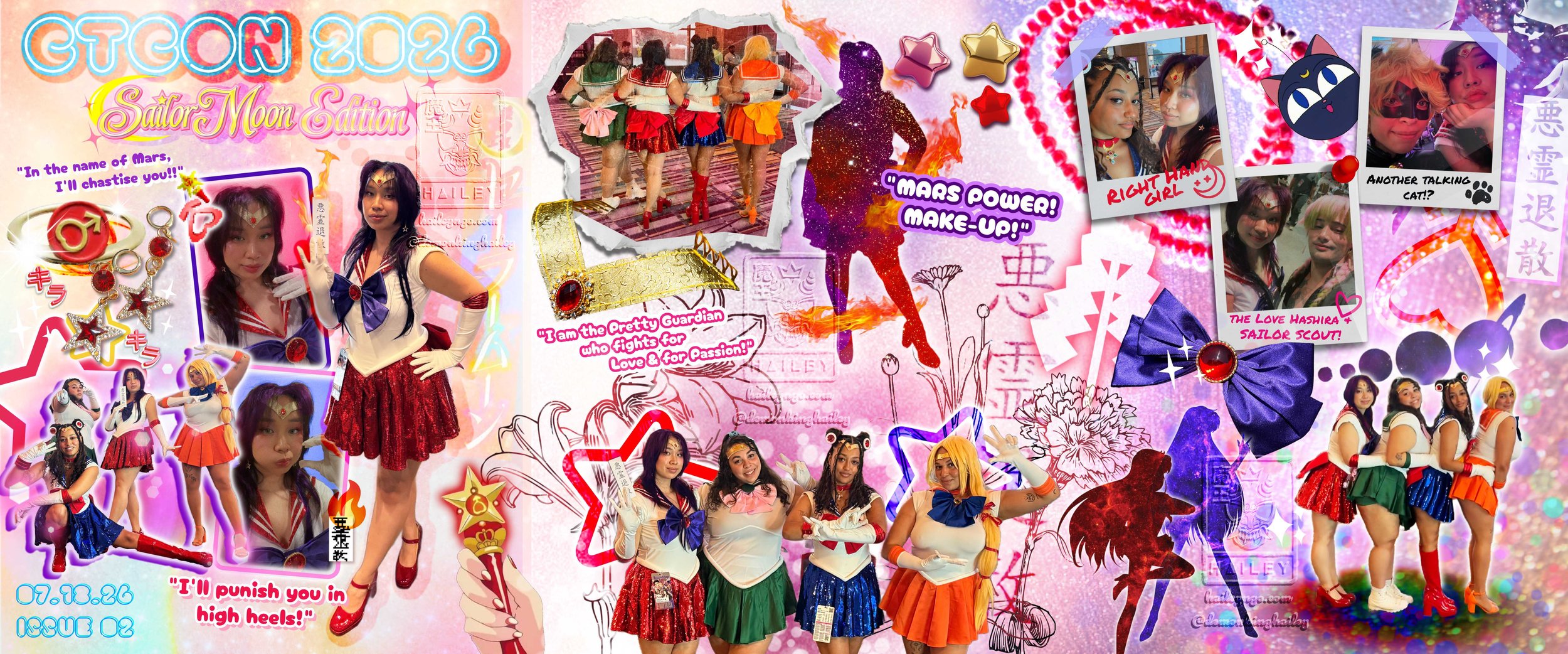 CTcon 2026 Collage, Digital Media, 2025, 24"x10"
