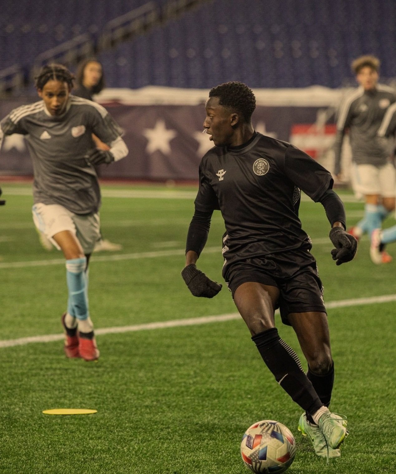 From local pitches to collegiate play! Highlights like this showcase the pathway our program creates for dedicated athletes facing elite competition. Your gifts fund the travel, coaching, and exposure our players need to reach the top.
