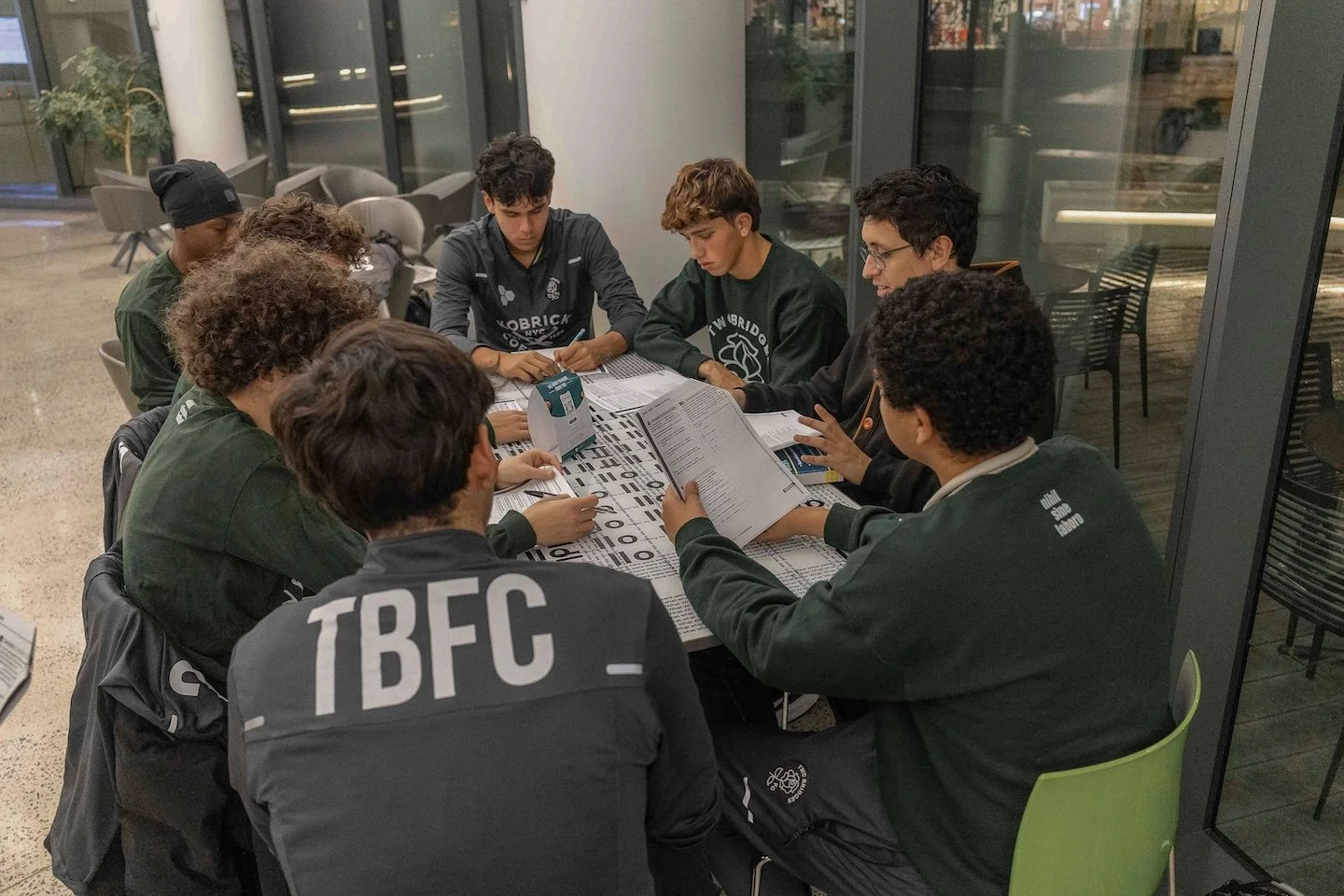 Two Bridges Study Period.
Building the foundation for collegiate success, one study session at a time. Big thank you to Cornell Tech for hosting our SAT prep! 🏛️✍️ 📍 Cornell Tech Campus"