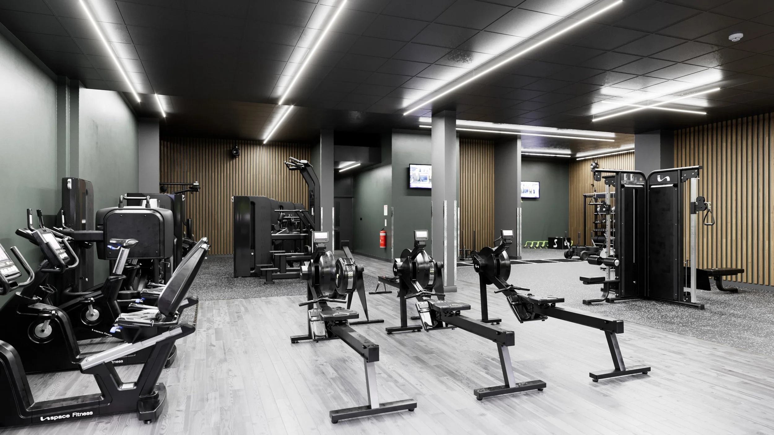 Computer rendering of New Gym