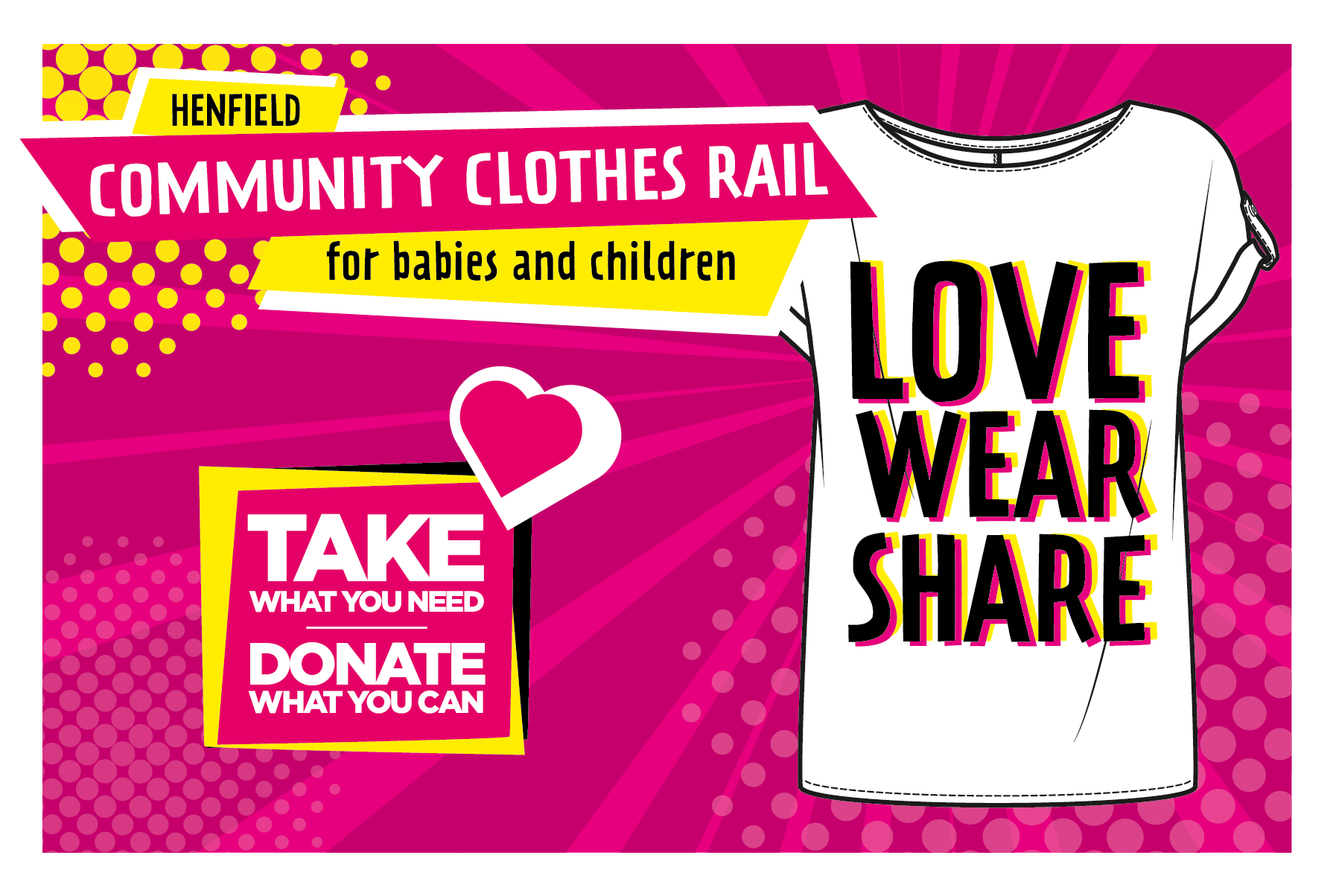 Community Clothes Rail