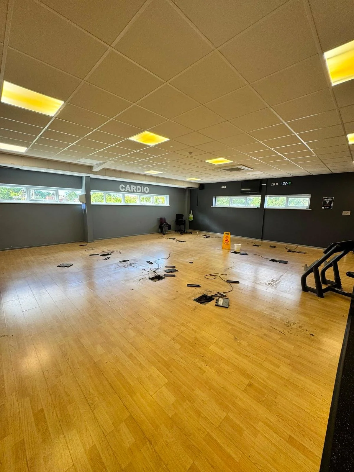 Gym before