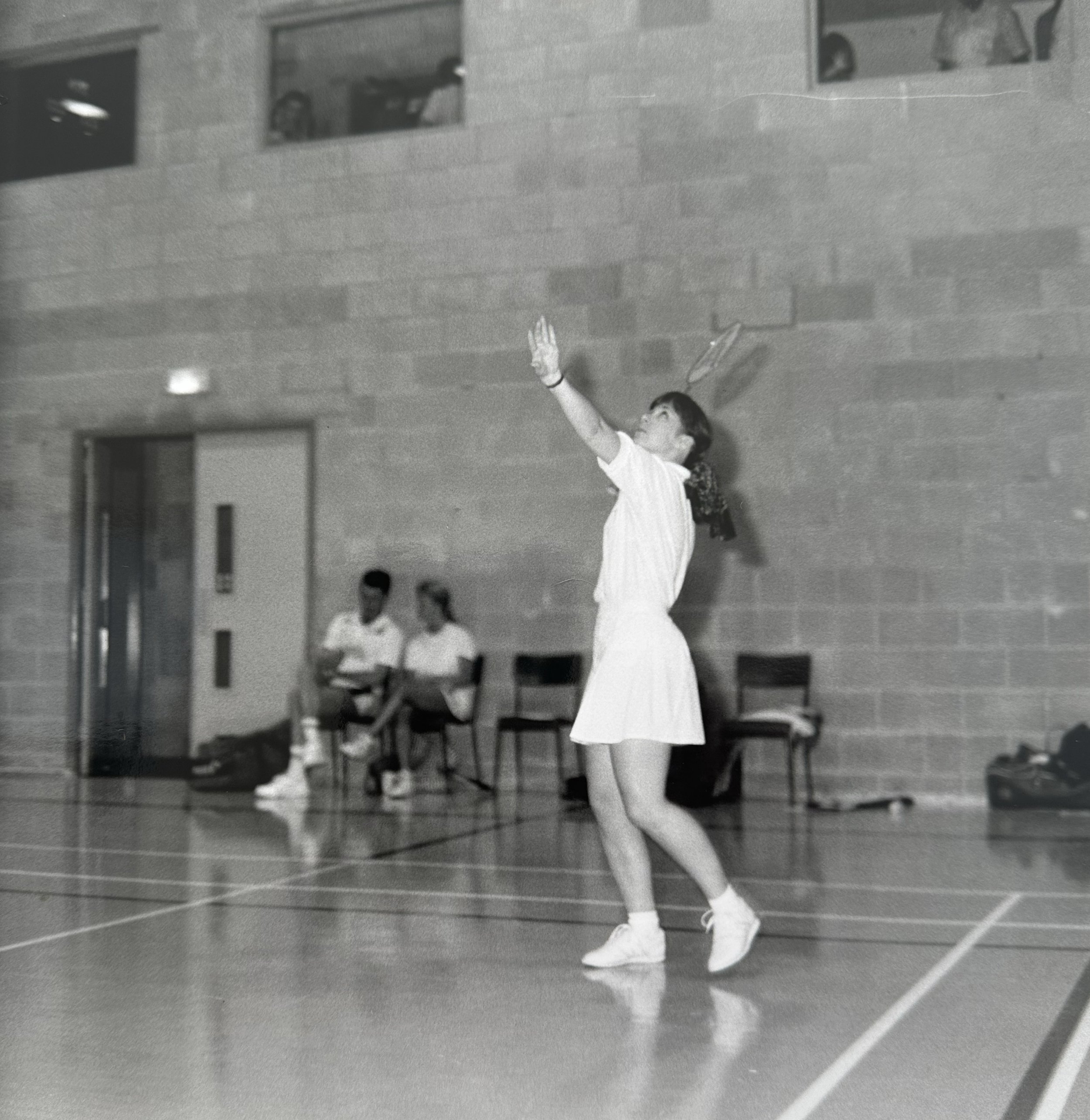 Cheryl Denyer Badminton Mixed Doubles- HLC opening 1990.jpg