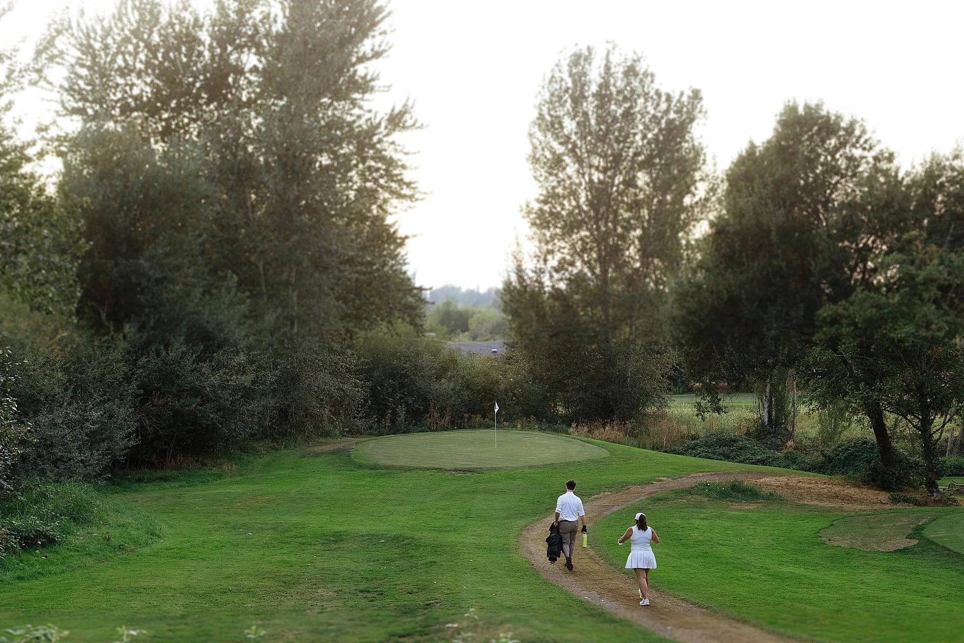 Golf Couple Photoshoot