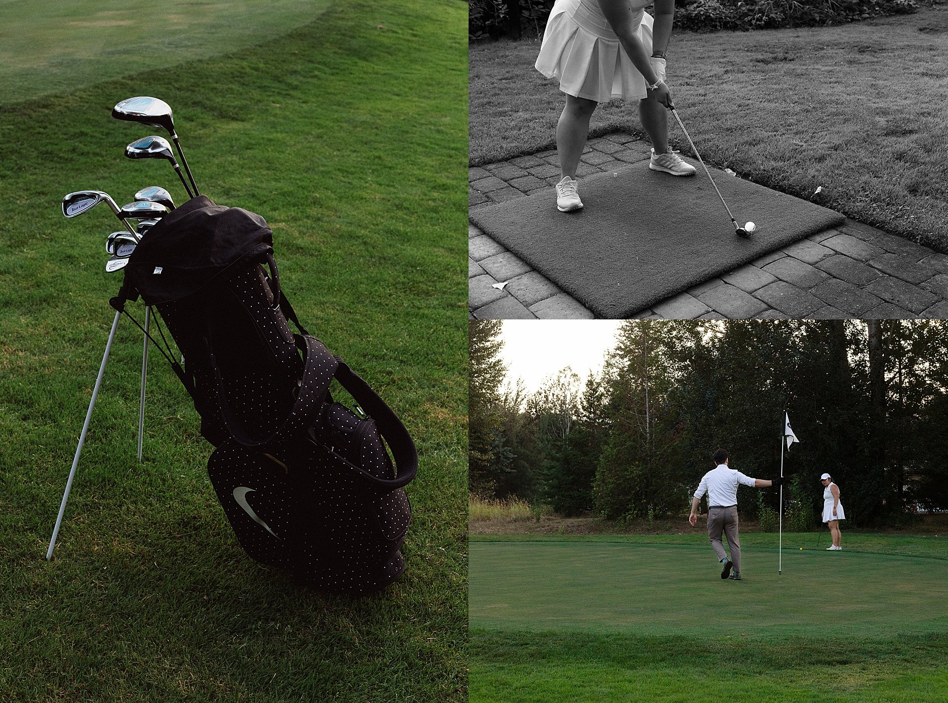 Golf Couple Photoshoot