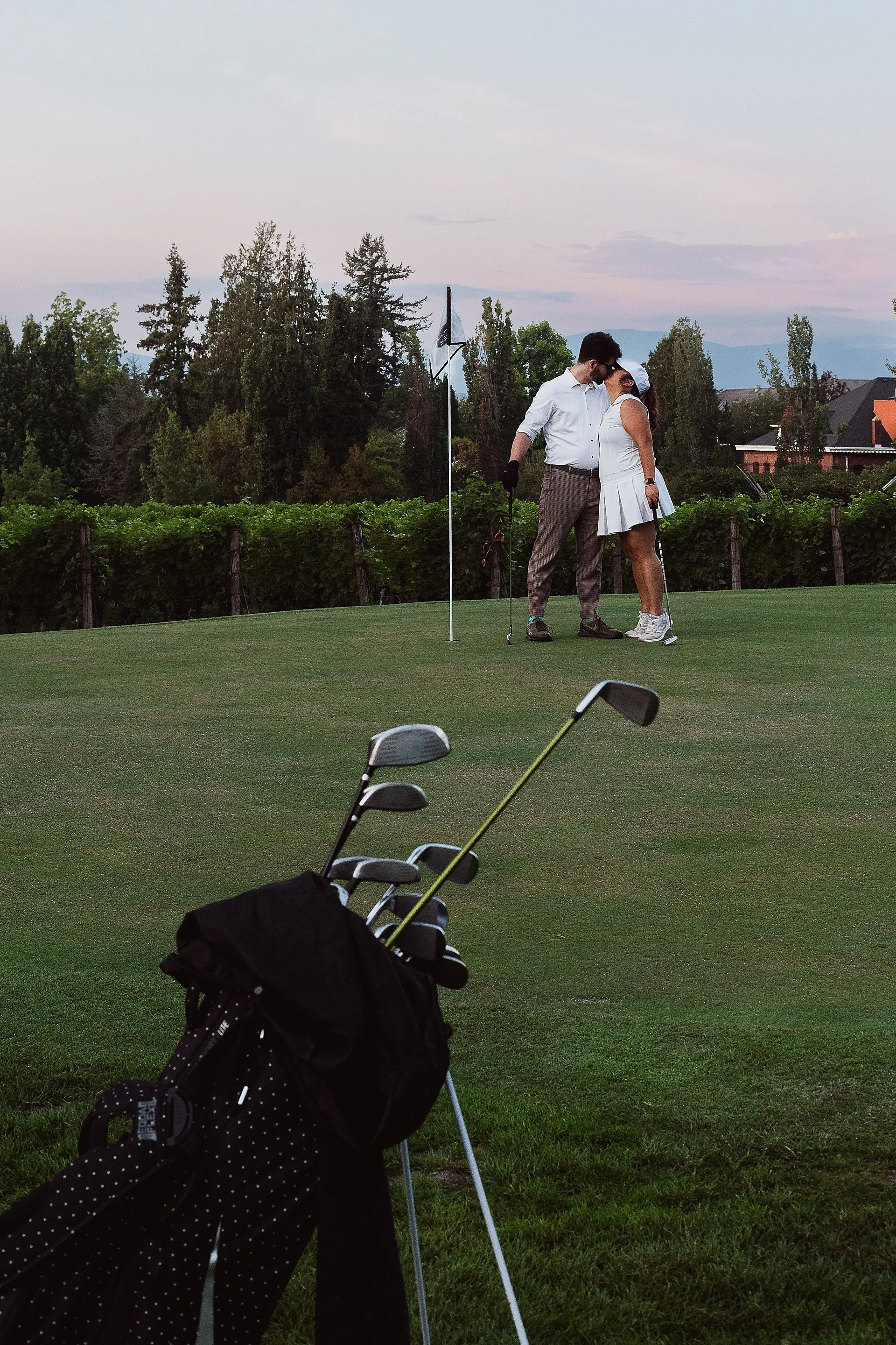 Golf Couple Photoshoot