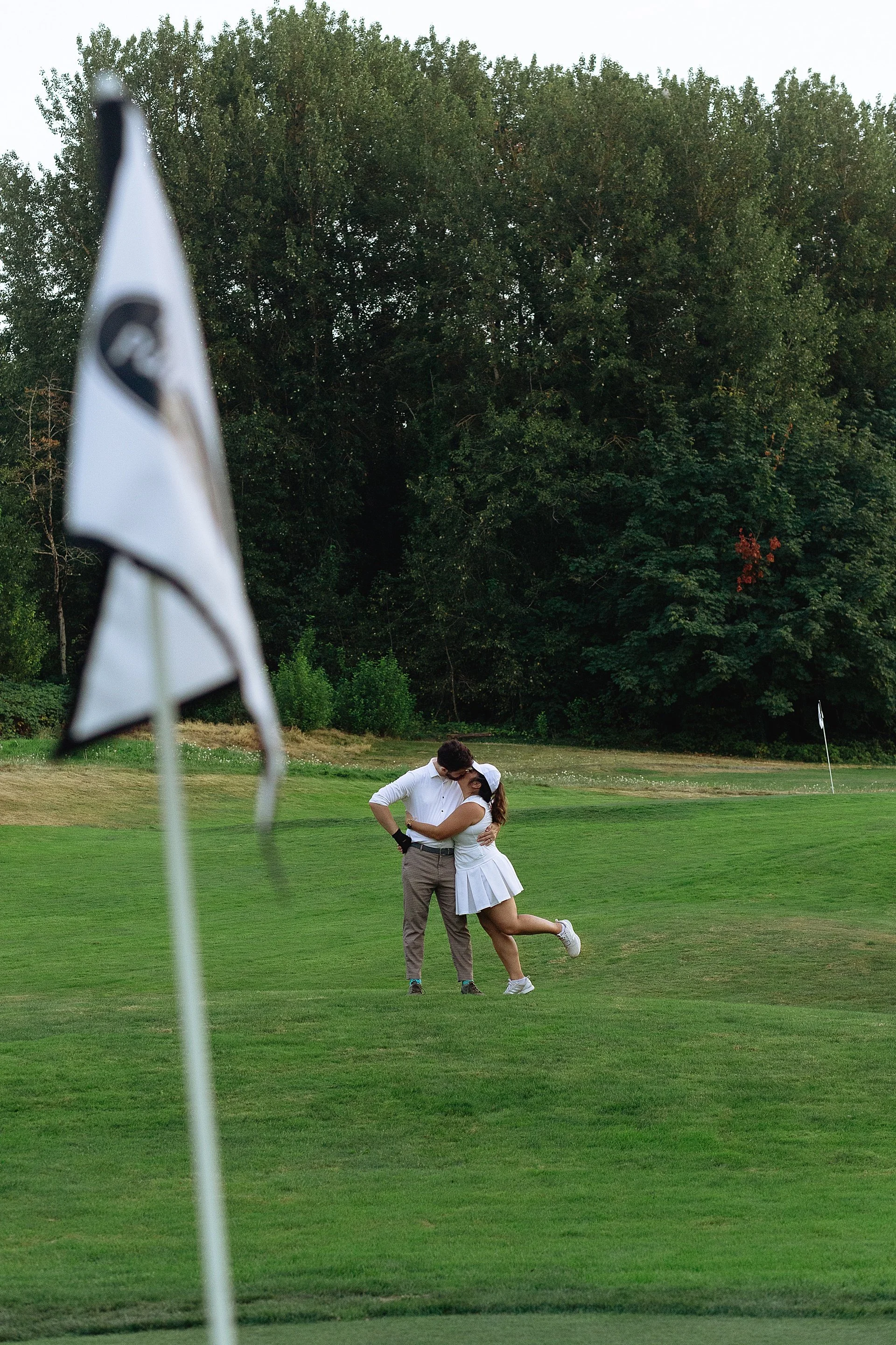 Golf Couple Photoshoot