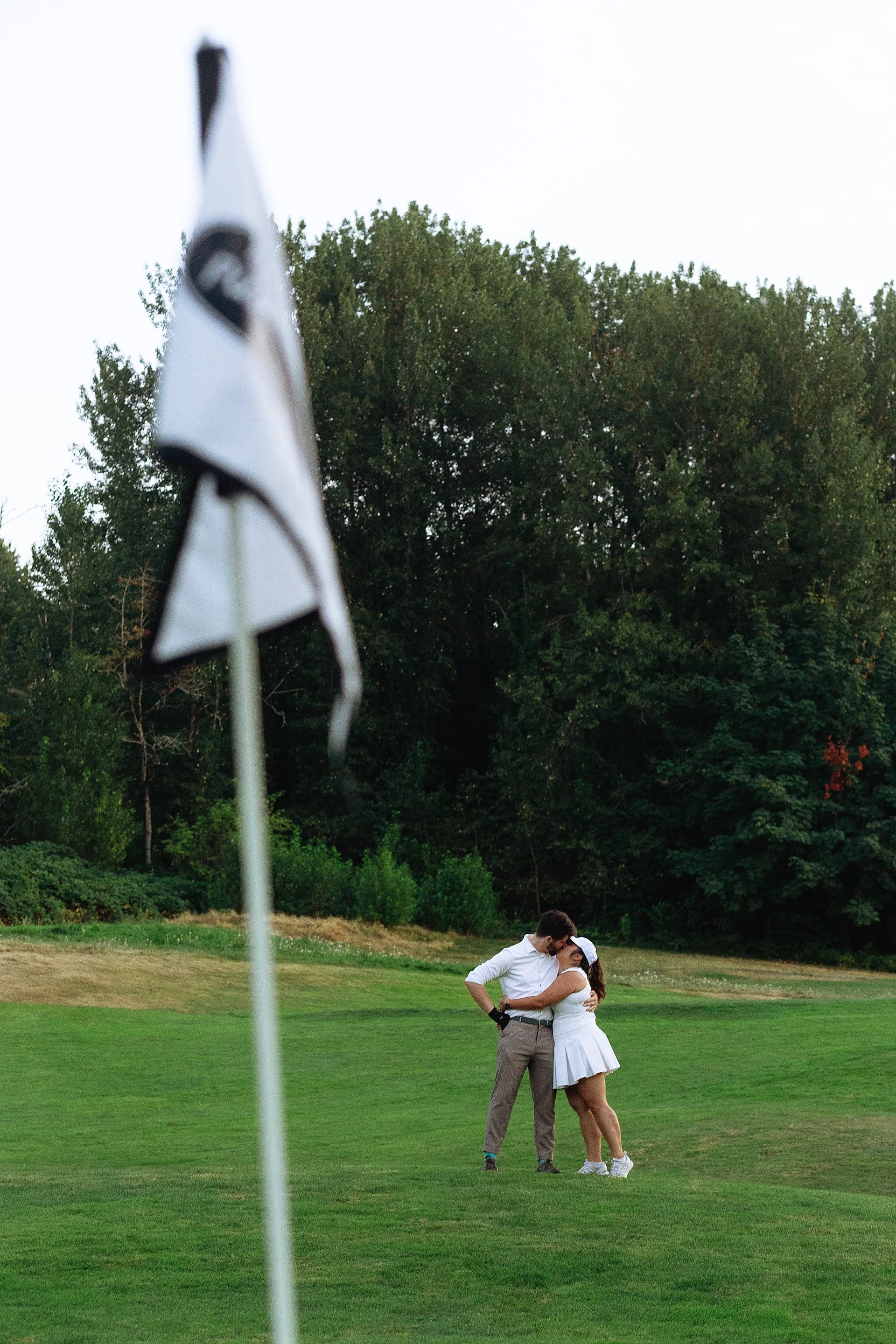 Golf Couple Photoshoot