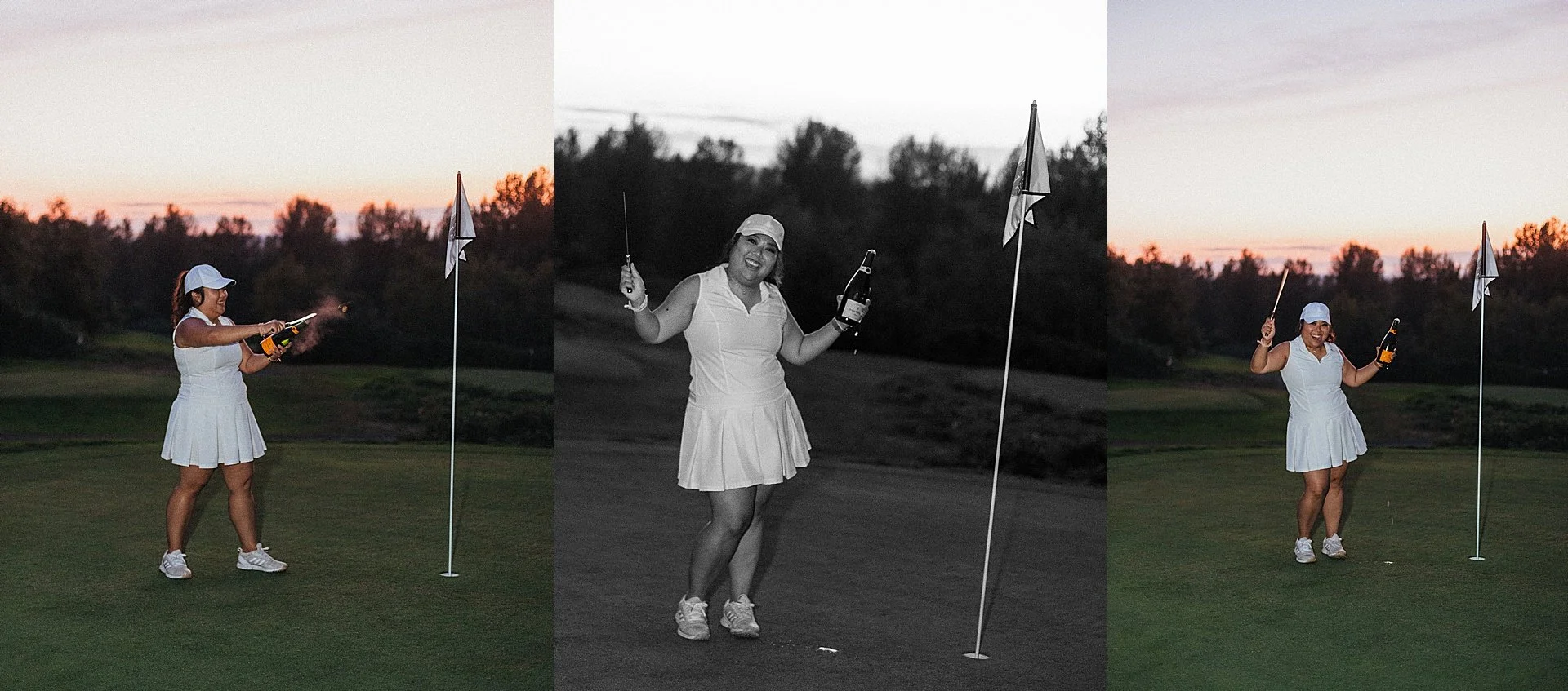 Golf Couple Photoshoot